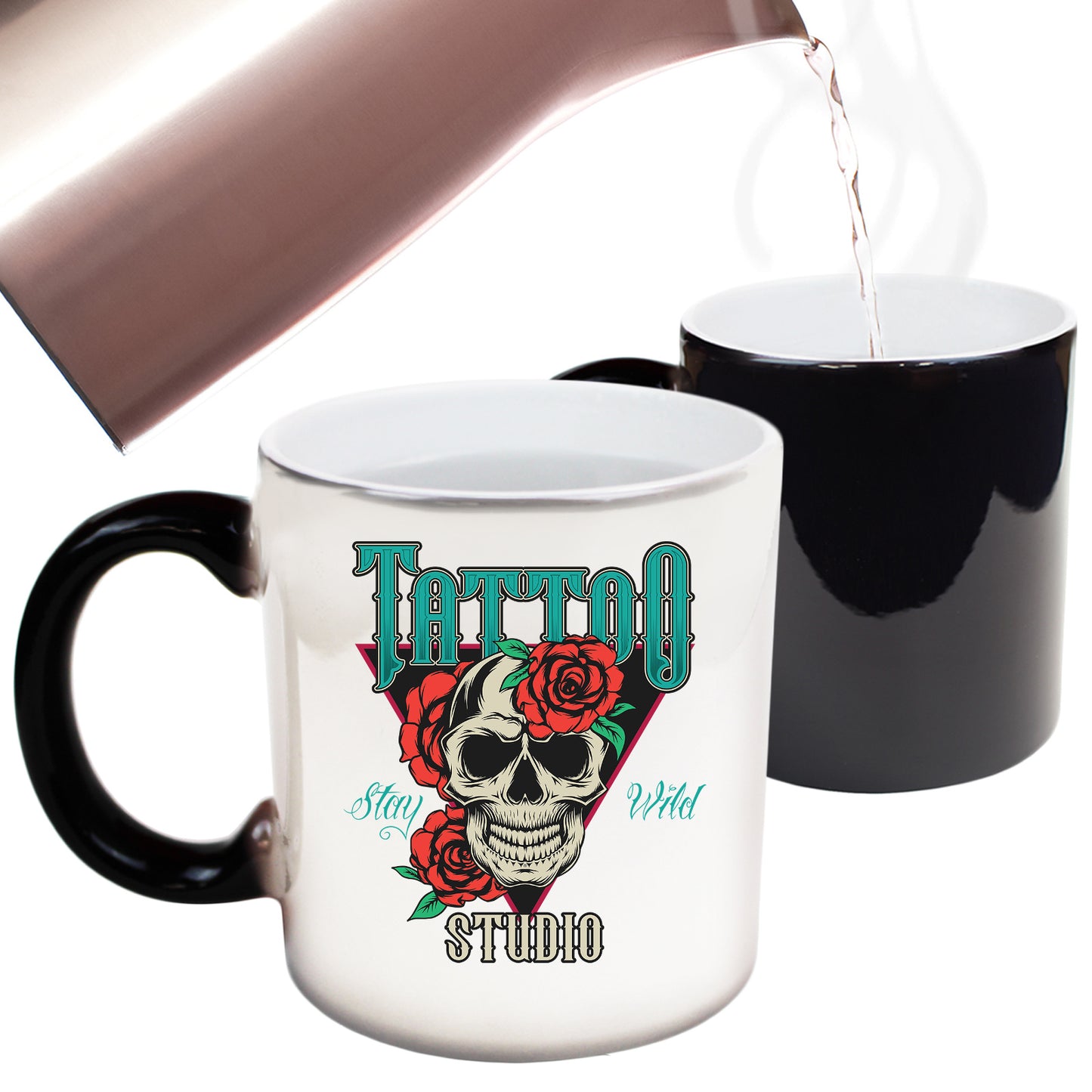 Tattoo Studio Stay Wild - Funny Colour Changing Mug