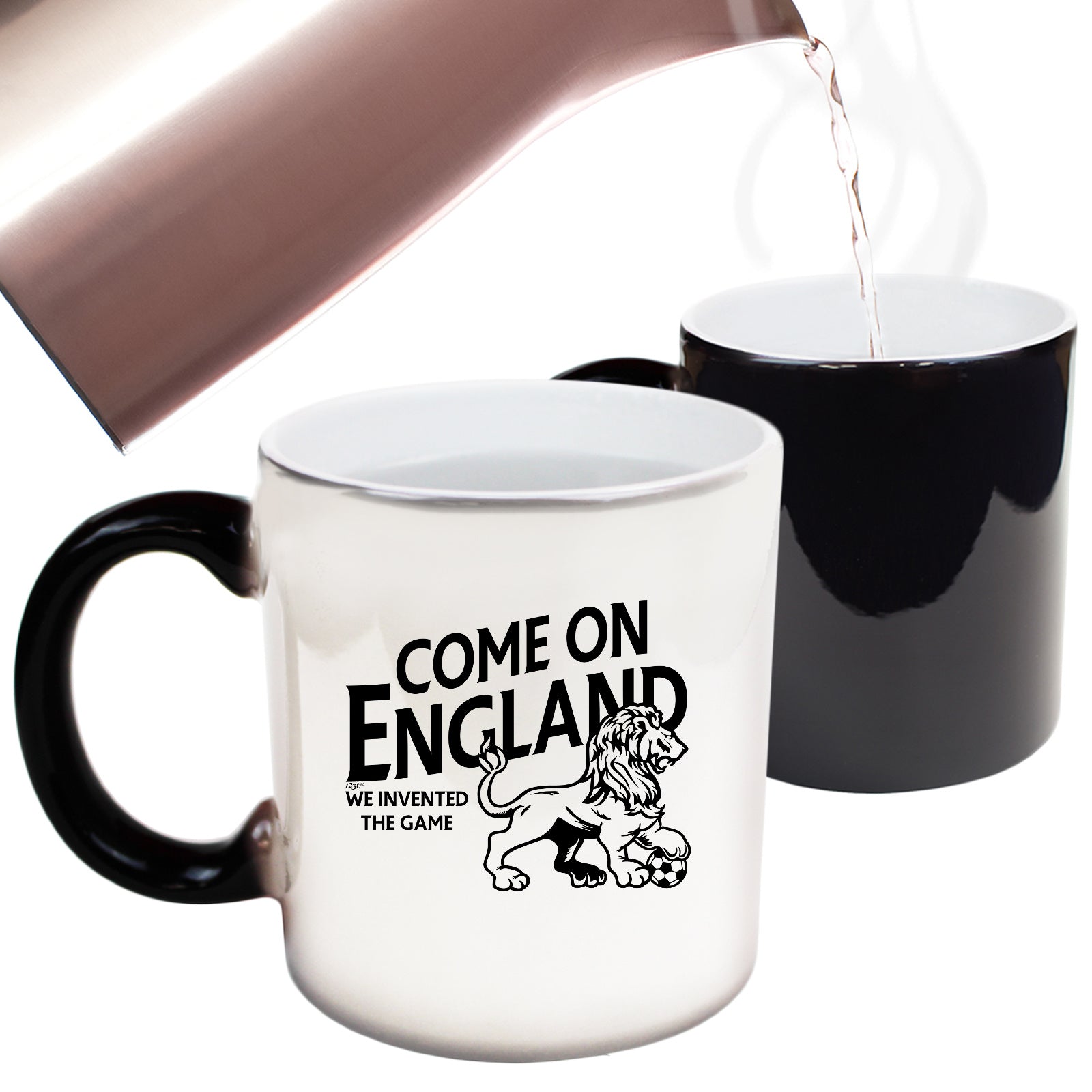 Come On England Football - Funny Colour Changing Mug