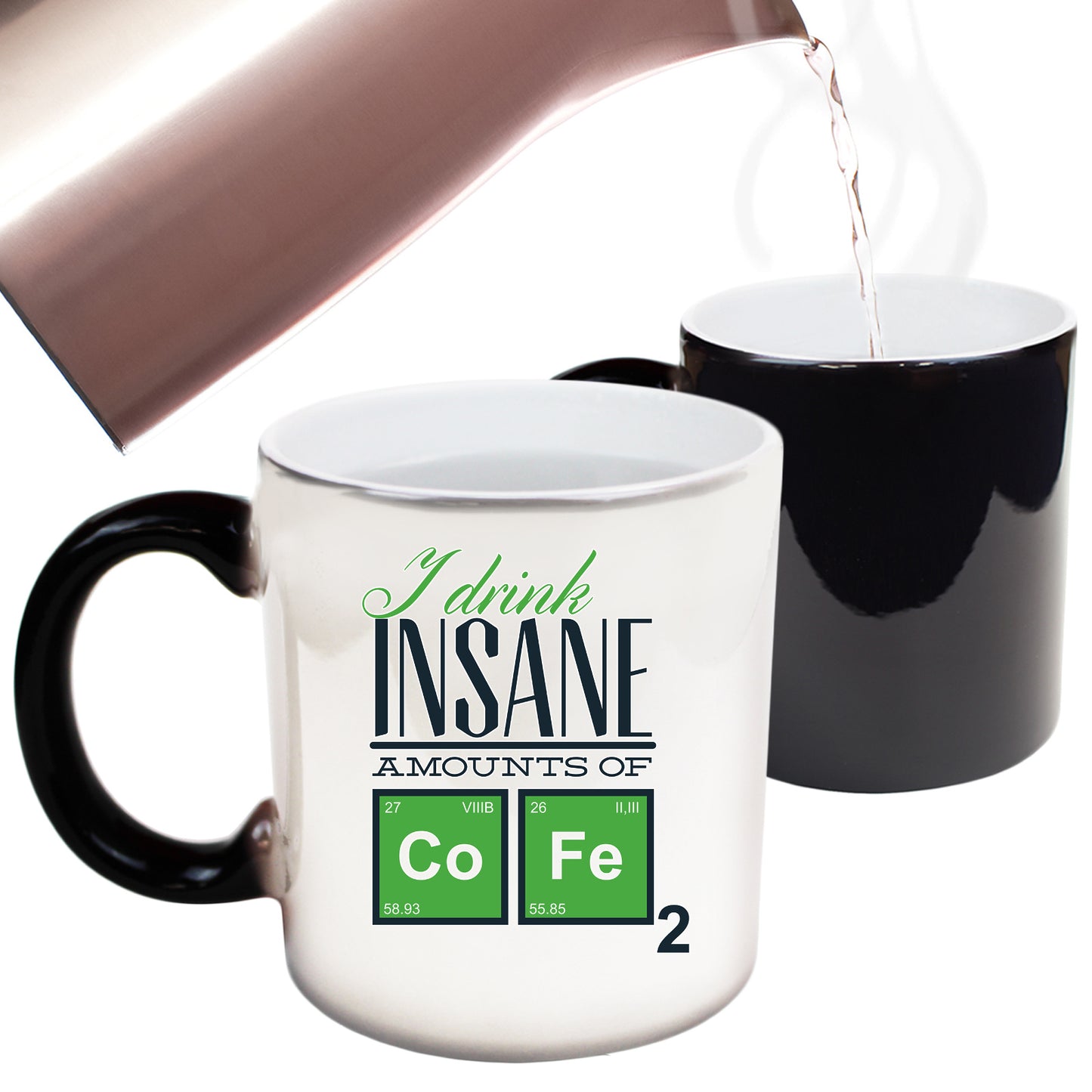 I Drink Insane Amounts Of Coffee - Funny Colour Changing Mug