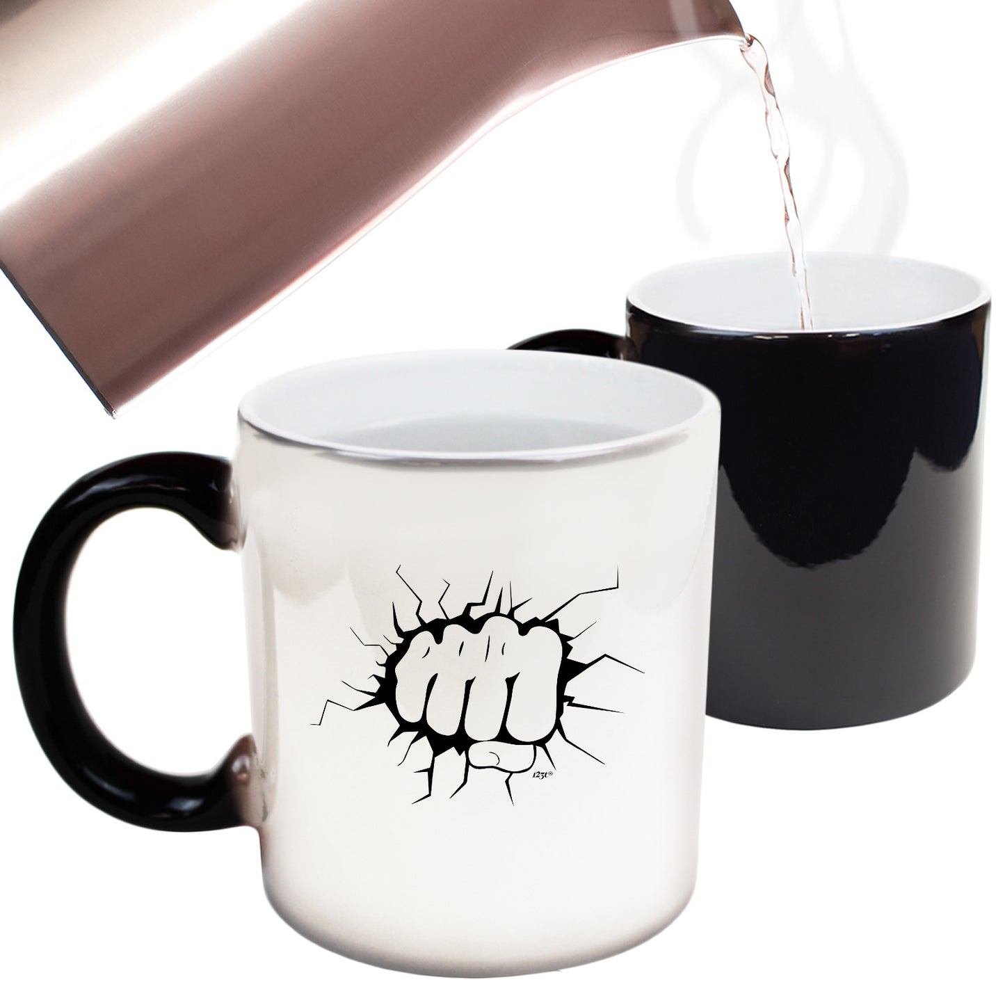 Fist Punch - Funny Colour Changing Mug