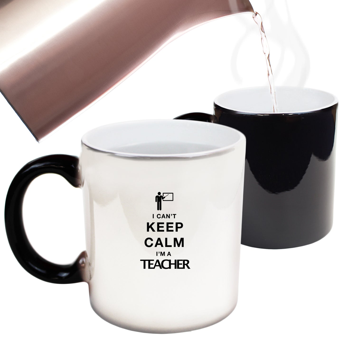 I Cant Keep Calm Im A Teacher - Funny Colour Changing Mug