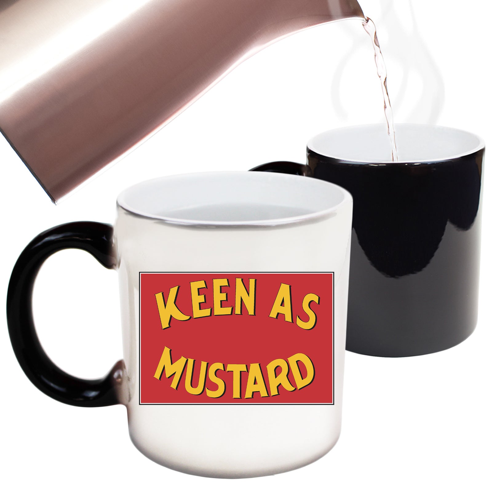 Keen As Mustard - Funny Colour Changing Mug