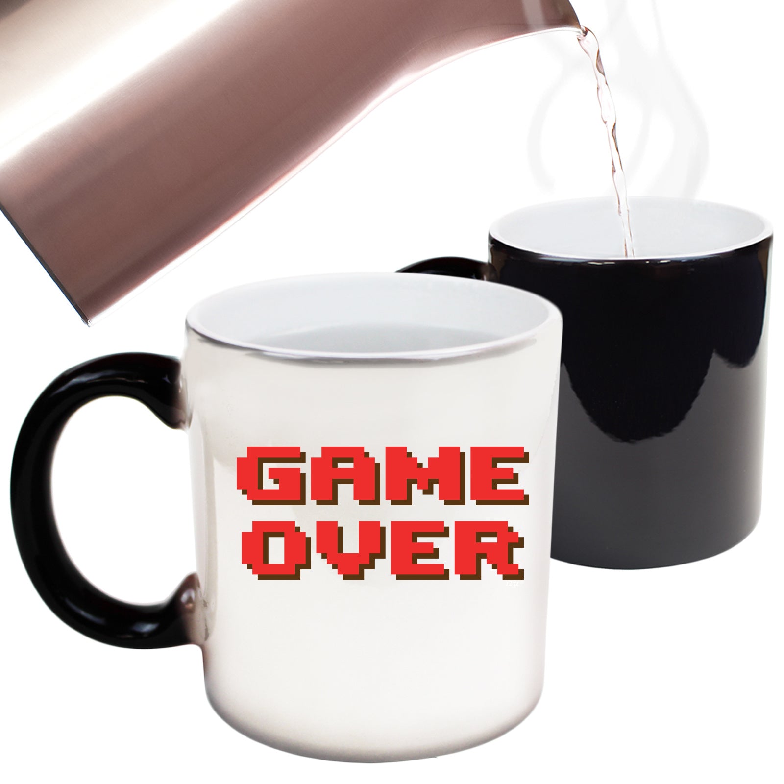 Game Over Gamer - Funny Colour Changing Mug