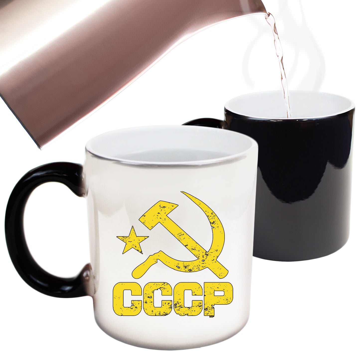 Cccp Yellow - Funny Colour Changing Mug