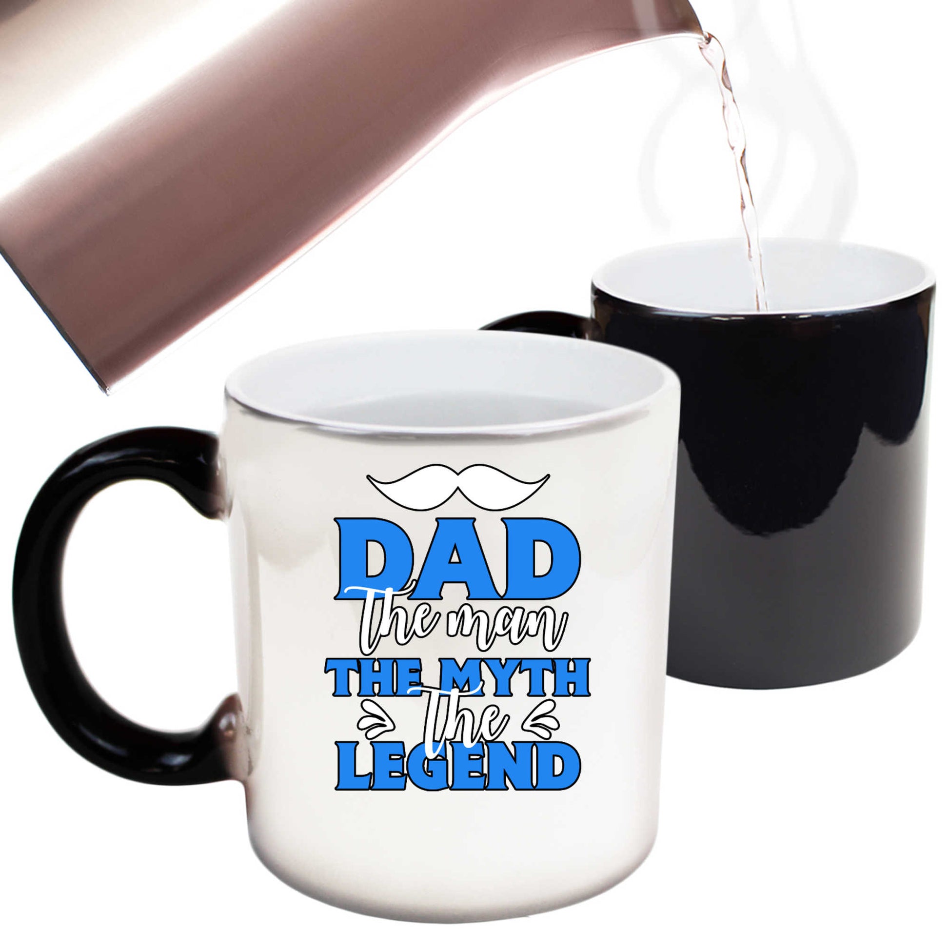 Dad The Man The Myth The Legend - Funny Colour Changing Mug