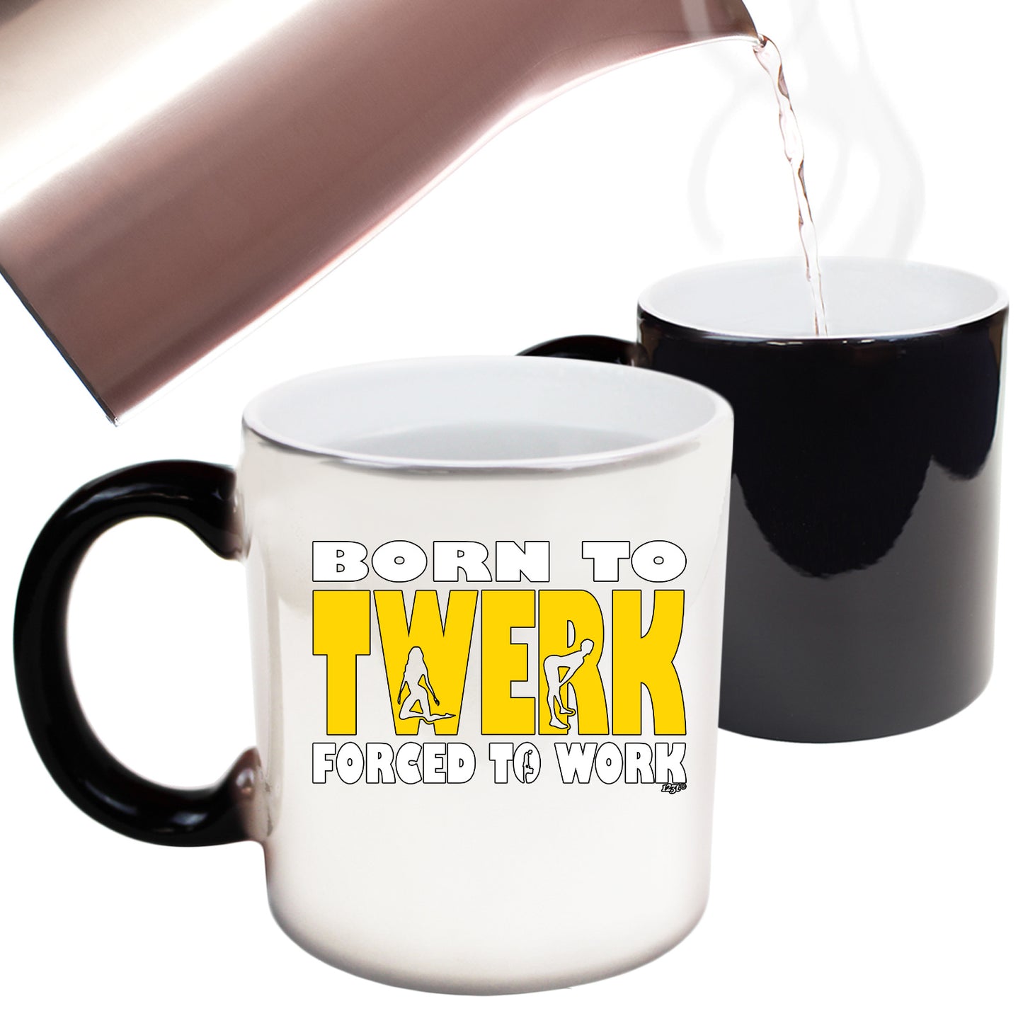 Born To Twerk - Funny Colour Changing Mug