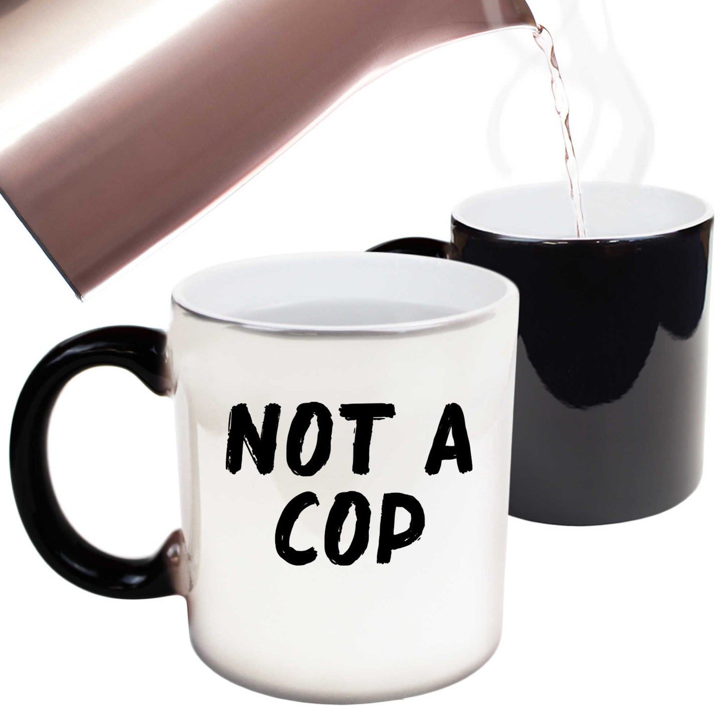 Not A Cop - Funny Colour Changing Mug