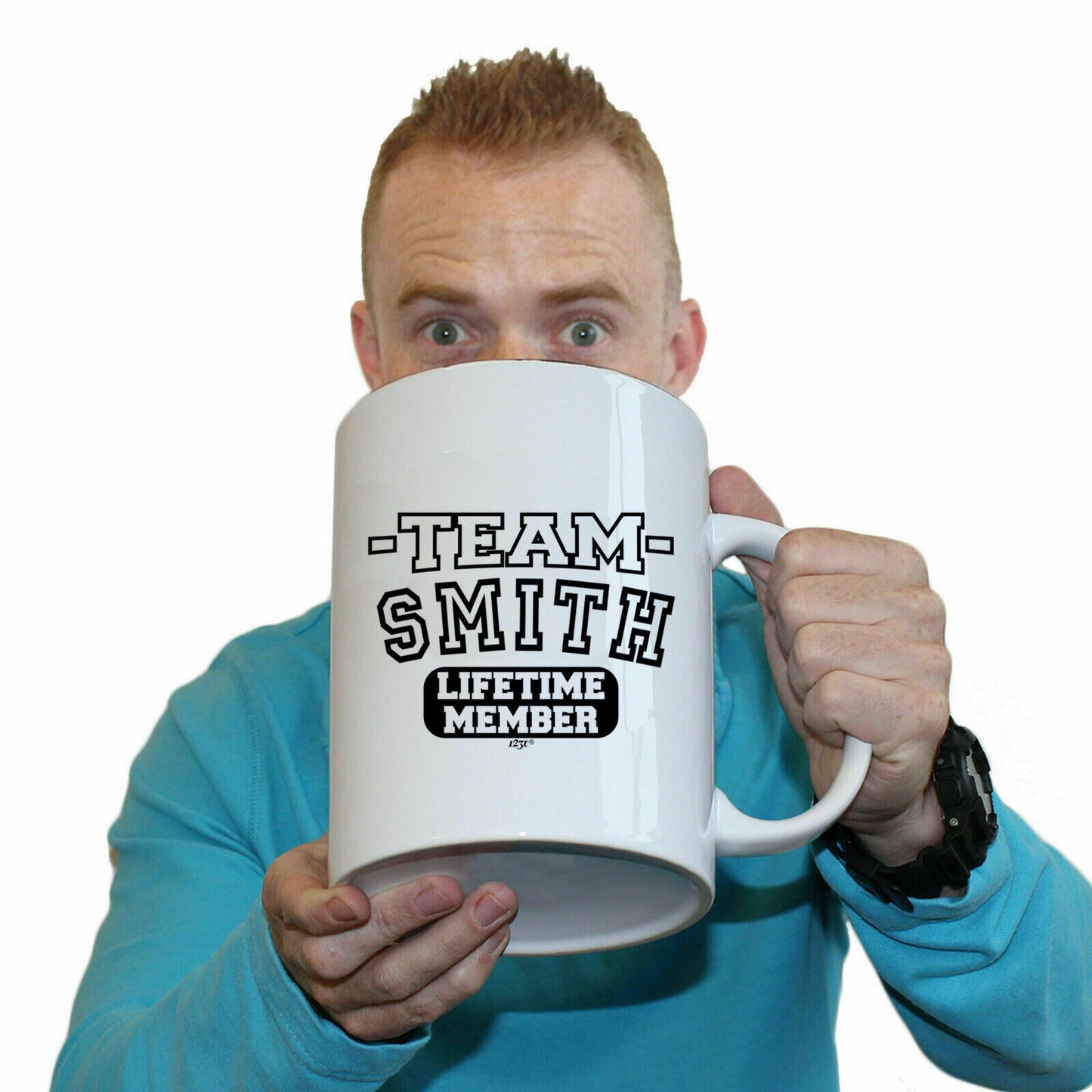 Smith V2 Team Lifetime Member - Funny Giant 2 Litre Mug