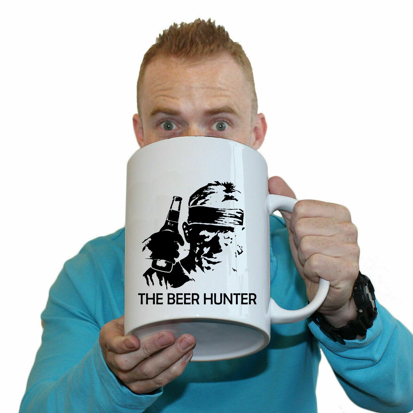 Beer Hunter - Funny Giant 2 Litre Mug