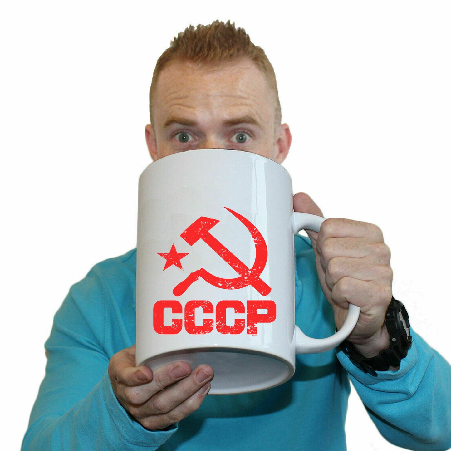 Cccp Red - Funny Giant 2 Litre Mug