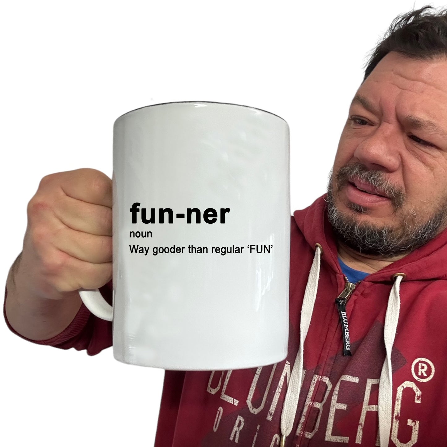 Funner Noun - Funny Giant 2 Litre Mug