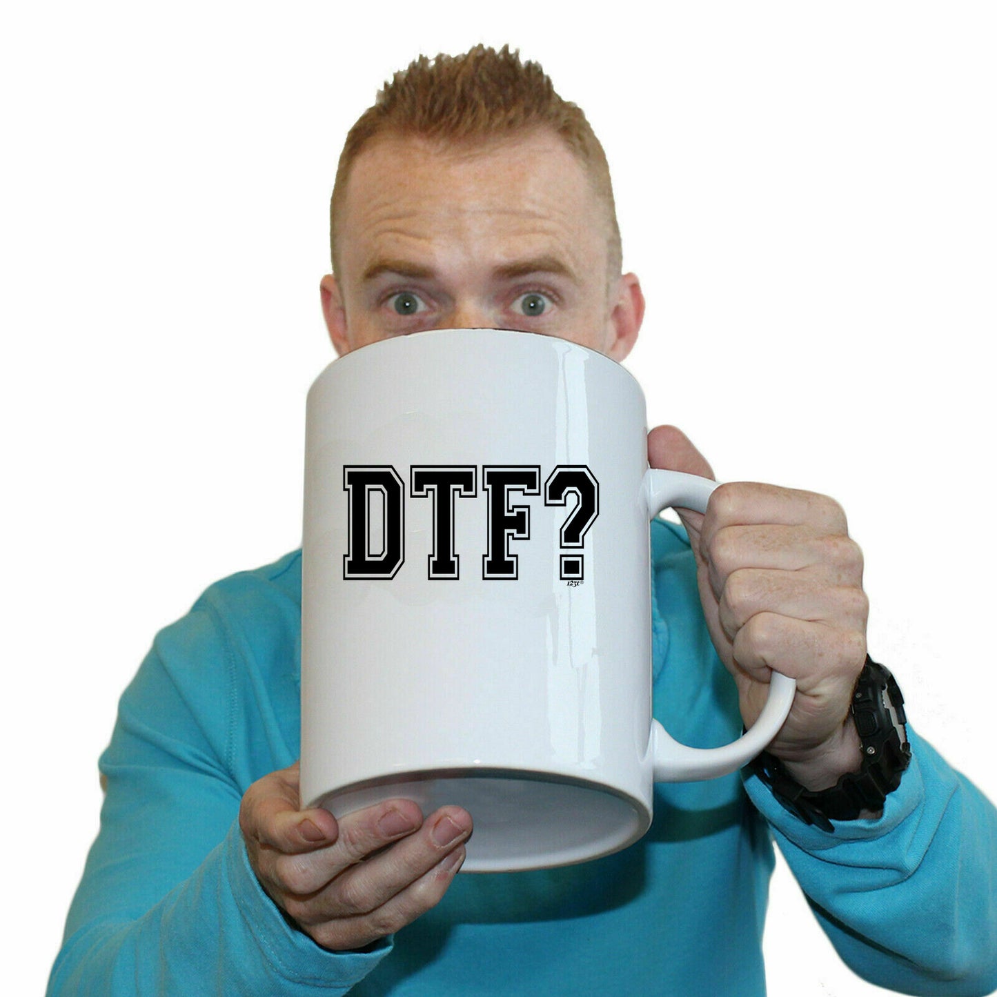 Dtf - Funny Giant 2 Litre Mug