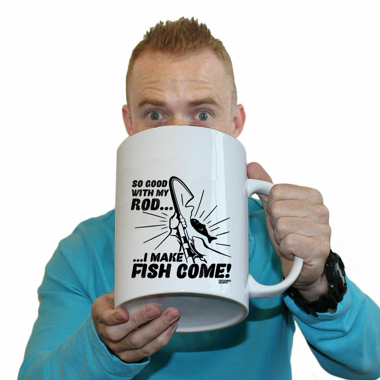 Dw So Good With My Rod - Funny Giant 2 Litre Mug