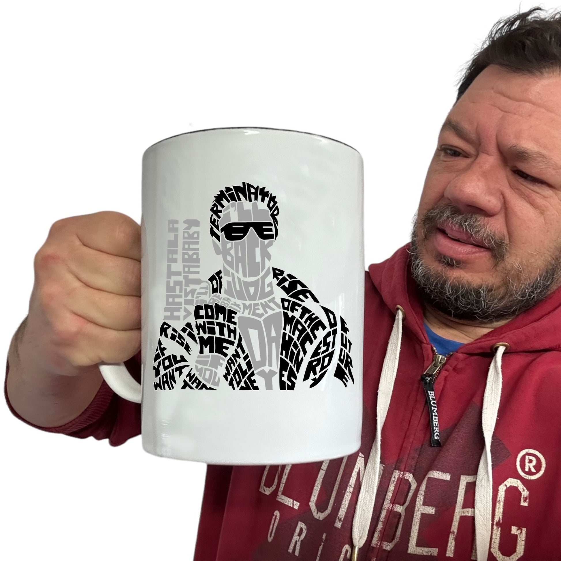 Ill Be Back Arnold - Funny Giant 2 Litre Mug