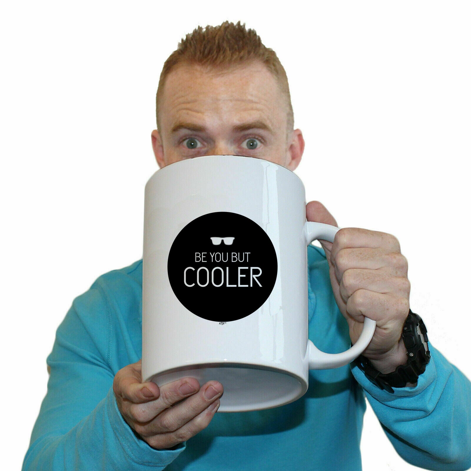 Be You But Cooler - Funny Giant 2 Litre Mug