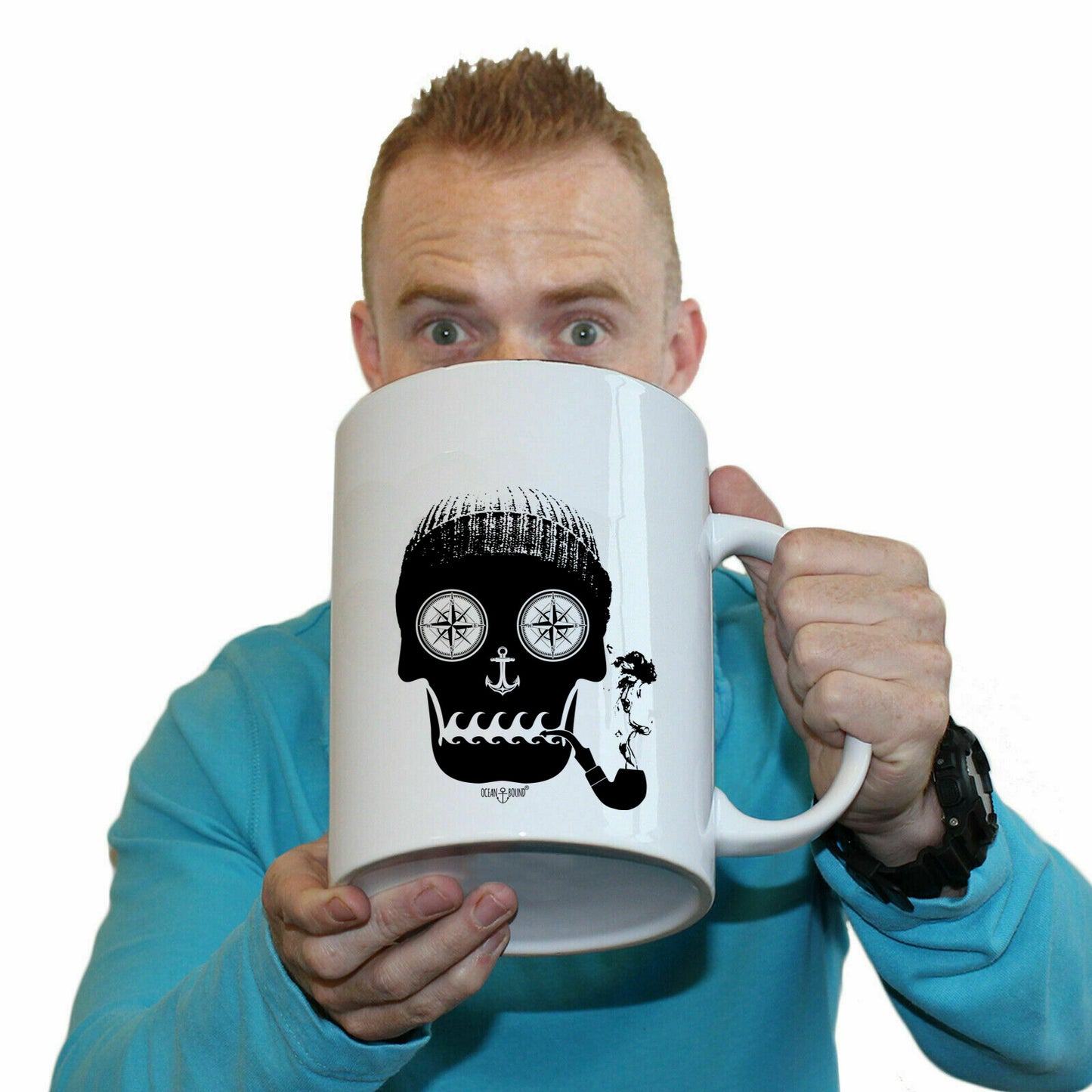 Ob Skull Of The Sea - Funny Giant 2 Litre Mug