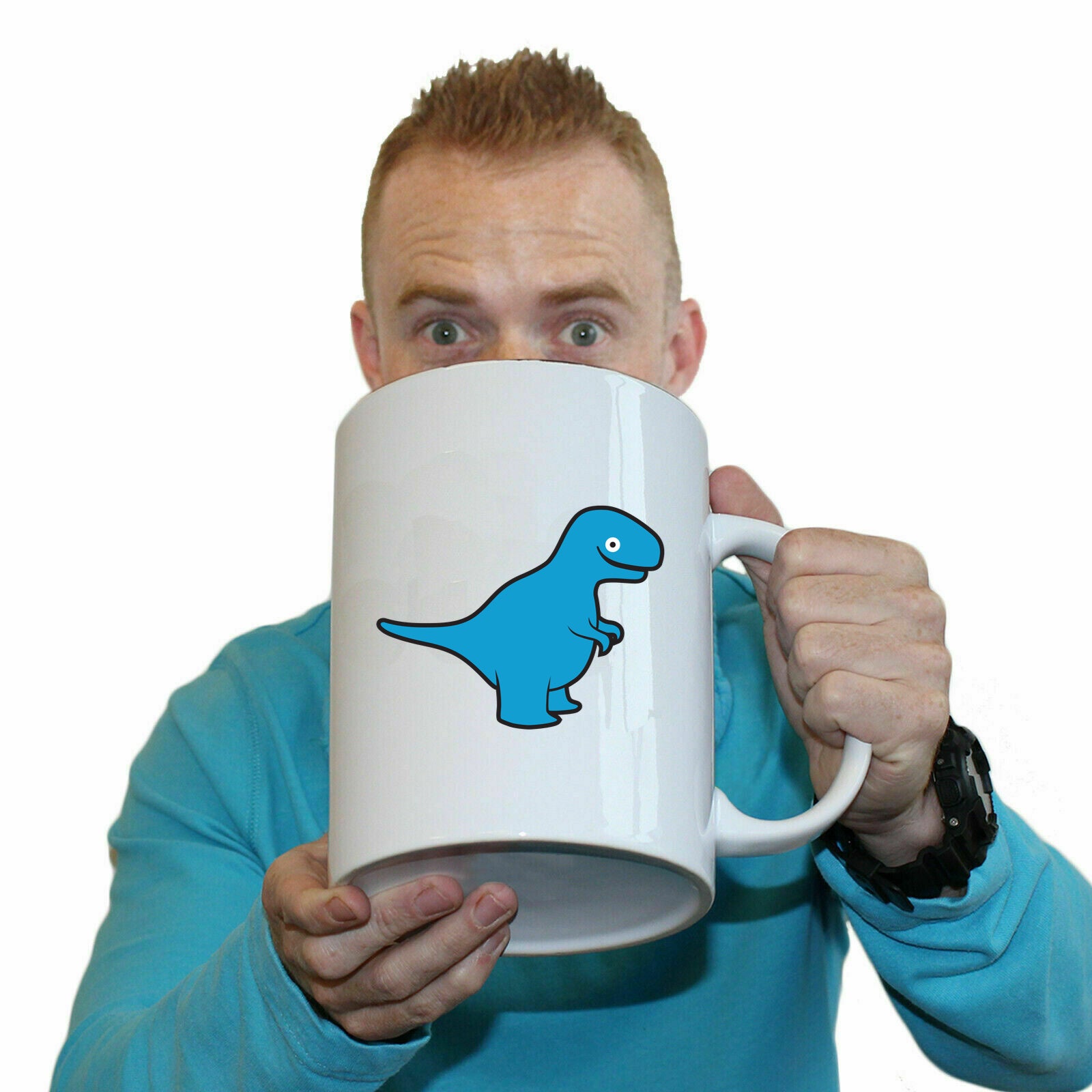 Dinosaur Trex Ani Mates - Funny Giant 2 Litre Mug