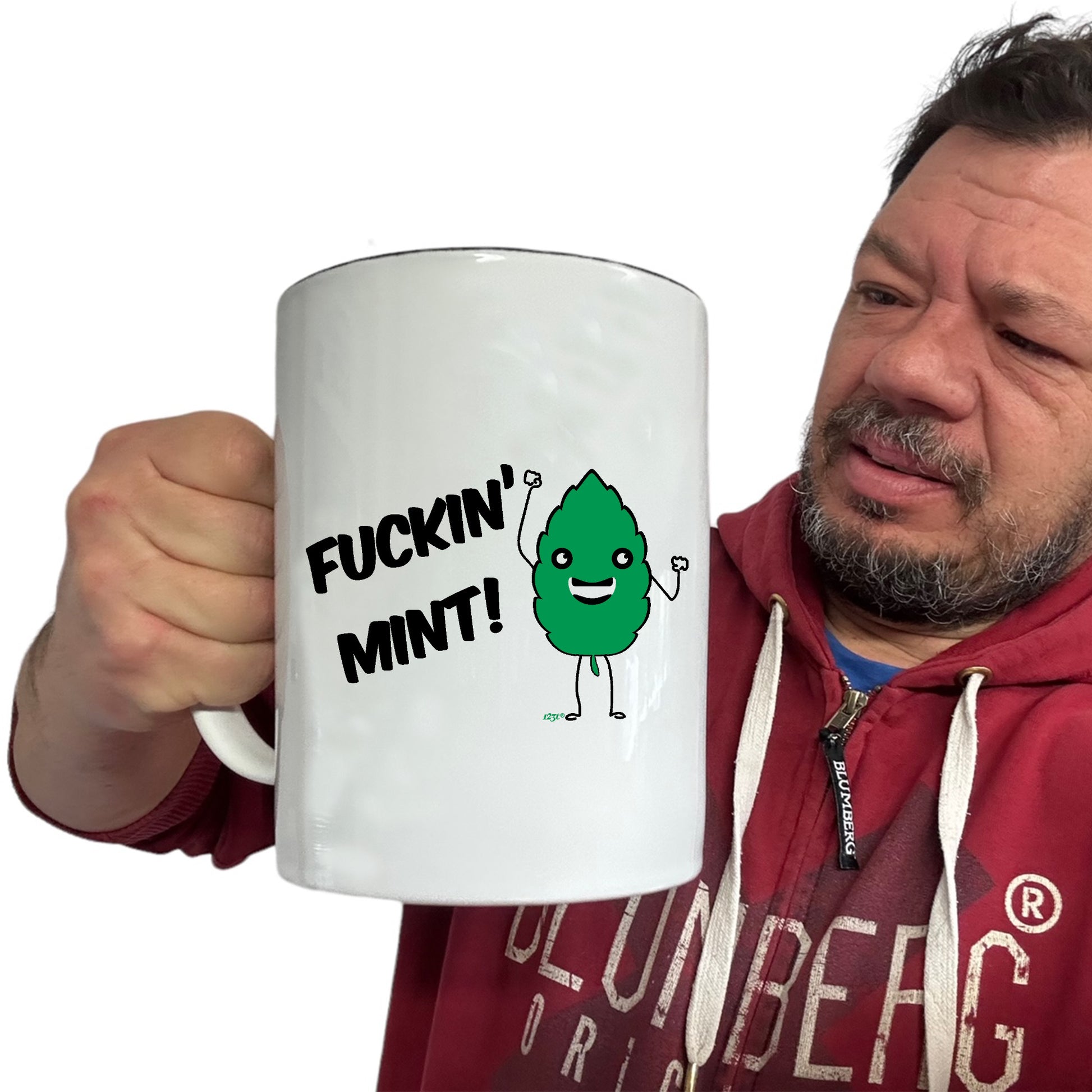 F Cking Mint - Funny Giant 2 Litre Mug