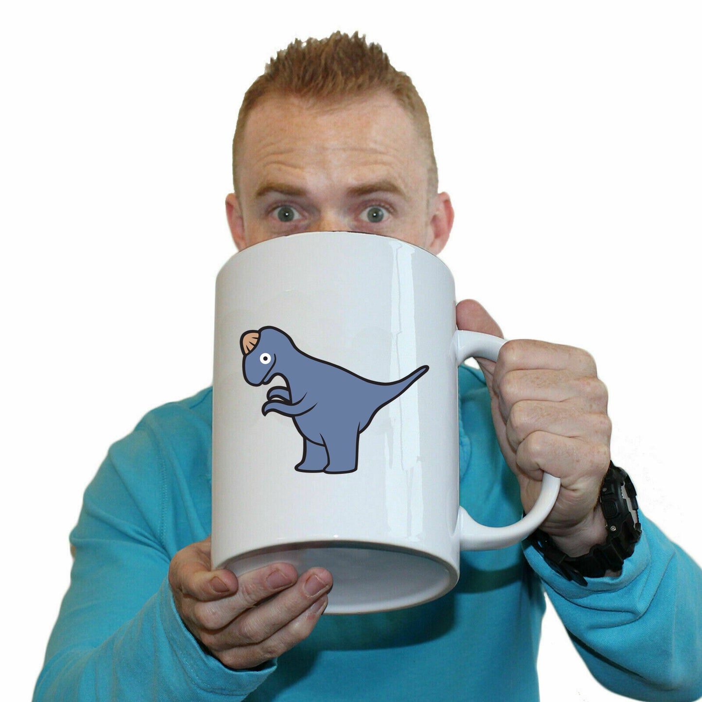 Dinosaur Pachysaurus Ani Mates - Funny Giant 2 Litre Mug