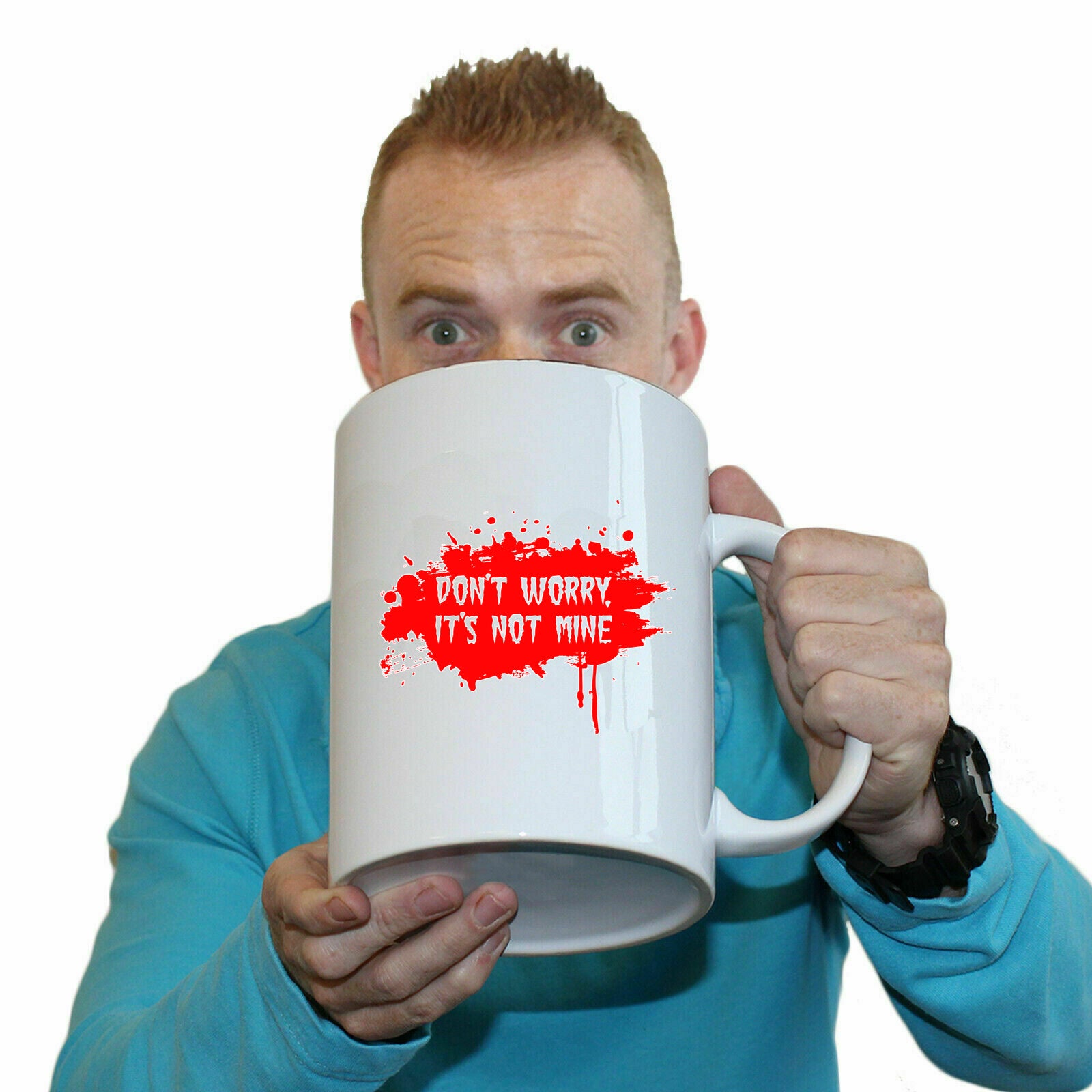 Dont Worry Its Not Mine - Funny Giant 2 Litre Mug