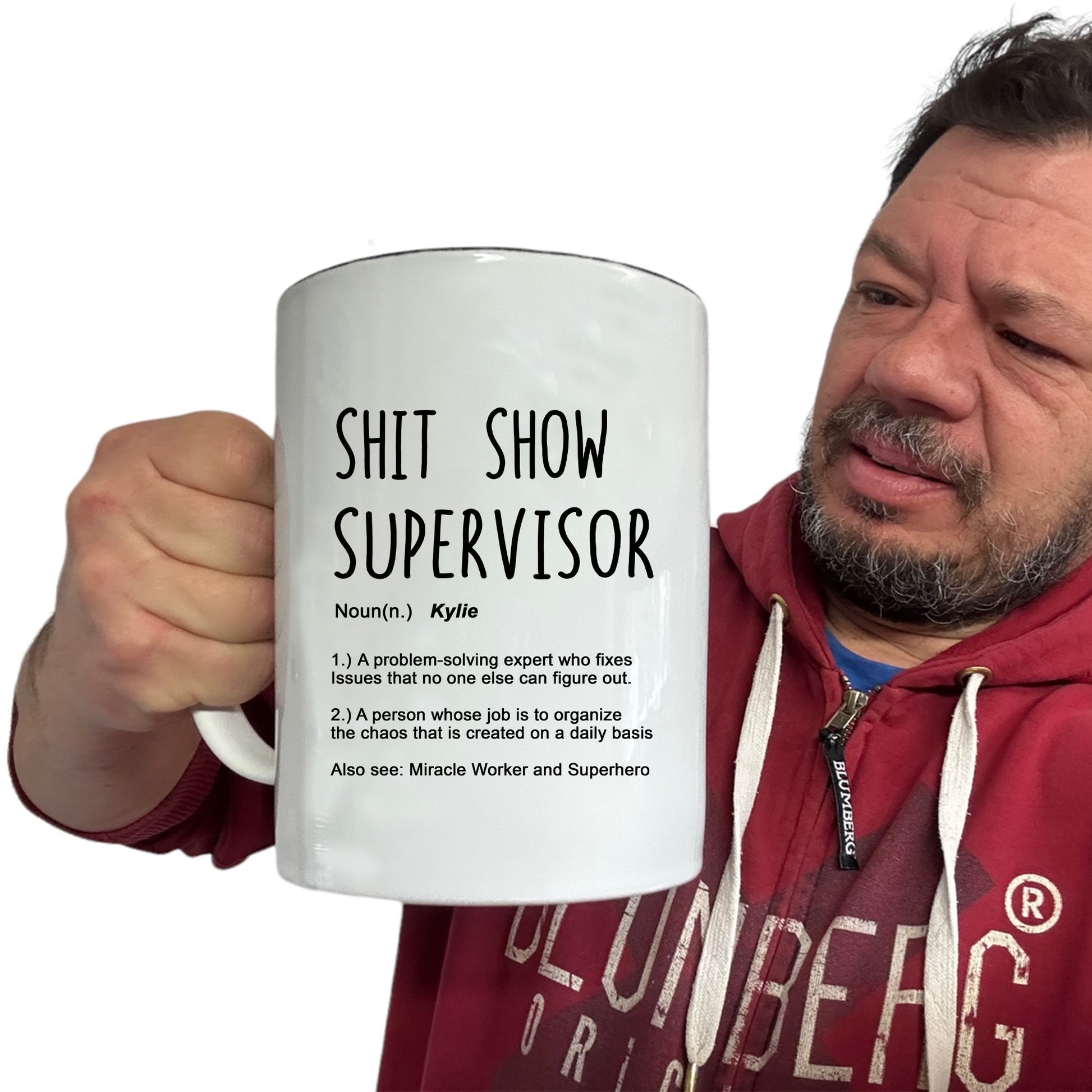 Shit Show Noun - Funny Giant 2 Litre Mug