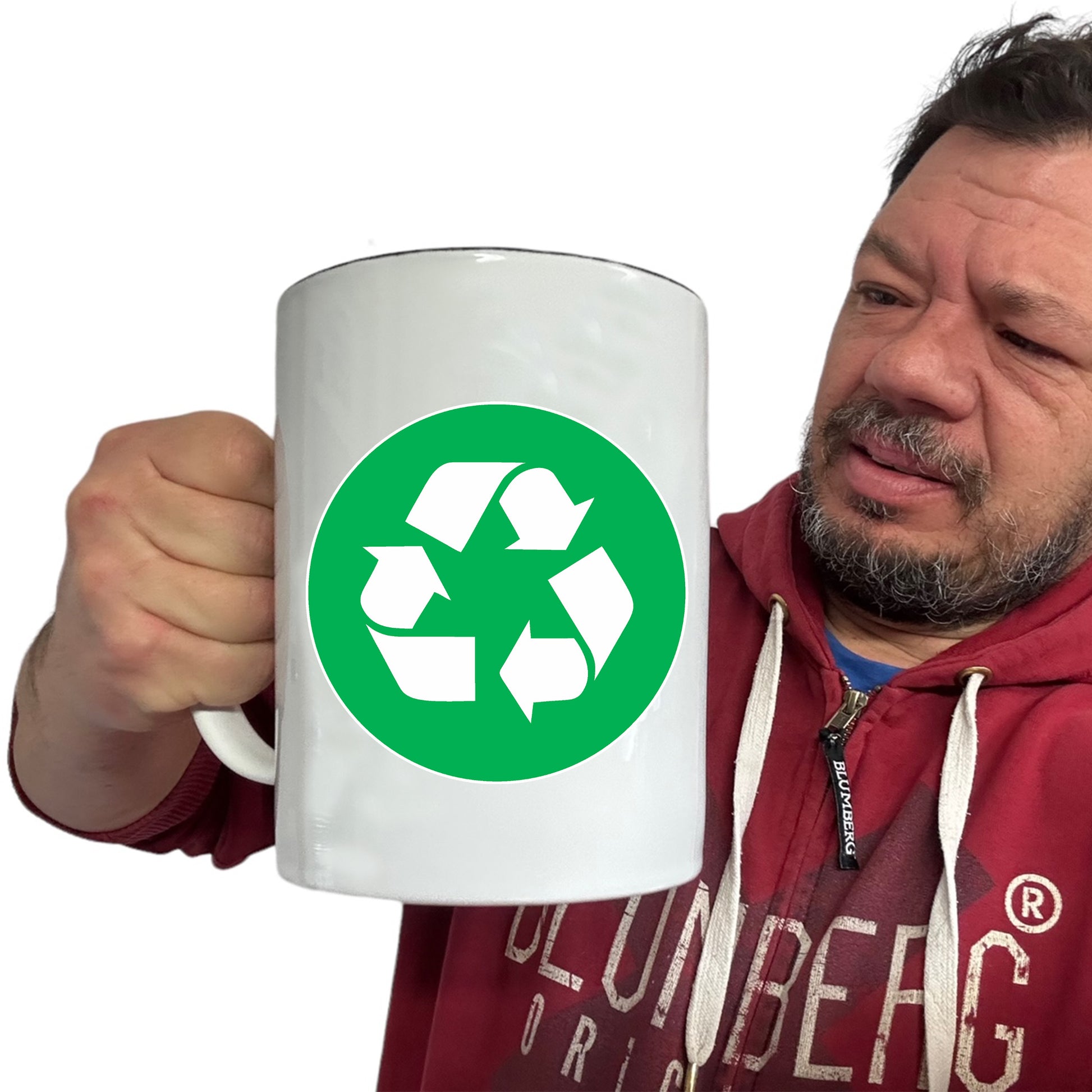 Recycling - Funny Giant 2 Litre Mug