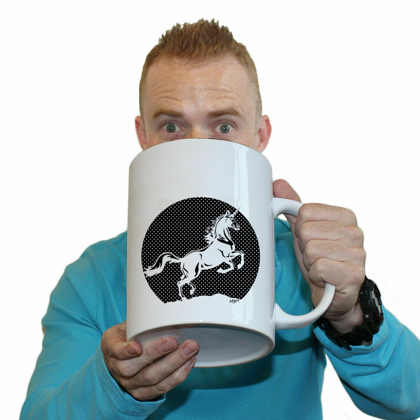 Sunset Unicorn - Funny Giant 2 Litre Mug