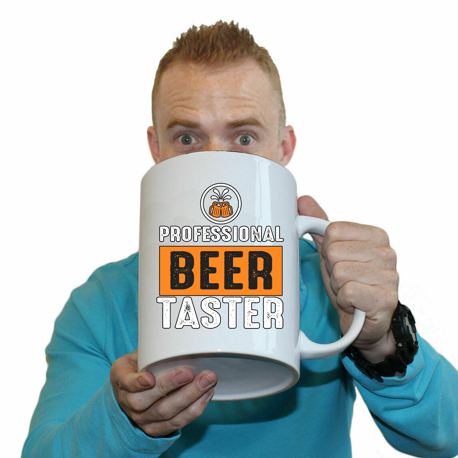 Professional Beer Taster - Funny Giant 2 Litre Mug