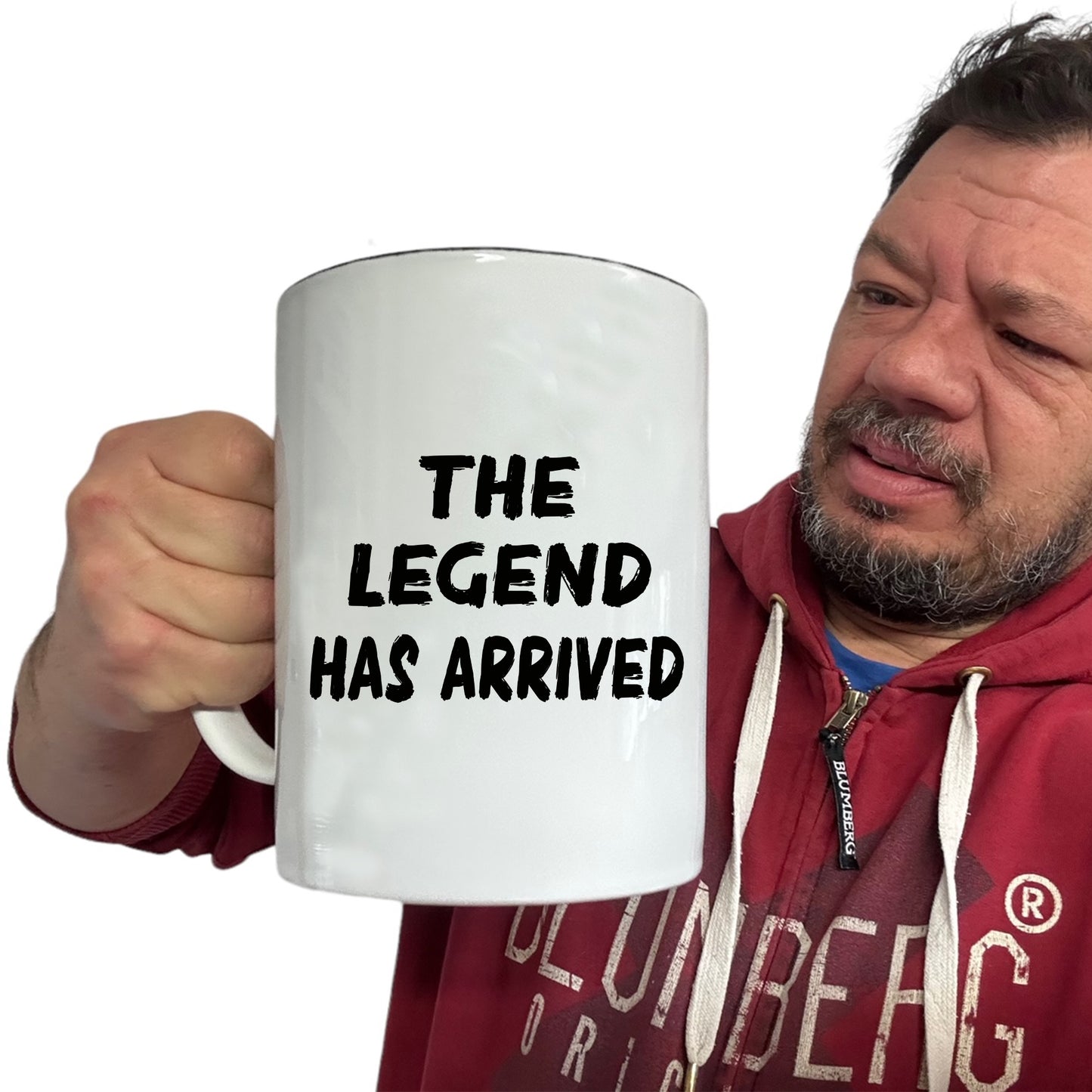 The Legend Has Arrived - Funny Giant 2 Litre Mug