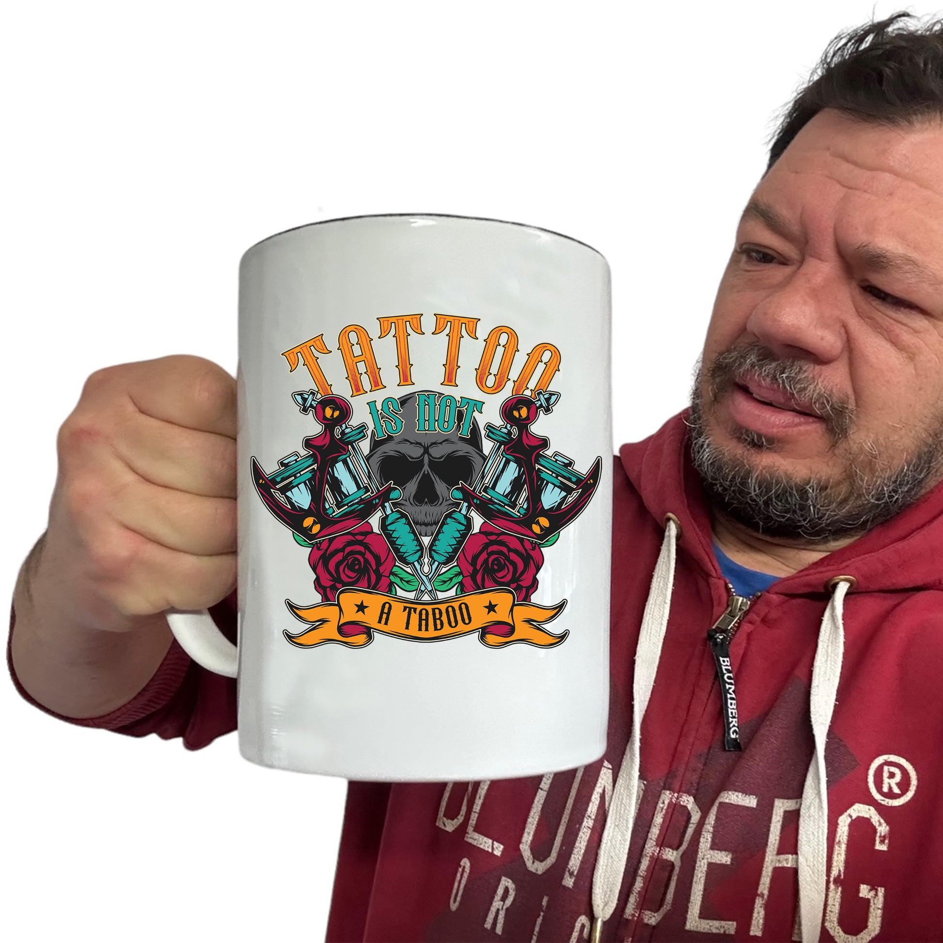 Tattoo Is Not A Taboo - Funny Giant 2 Litre Mug