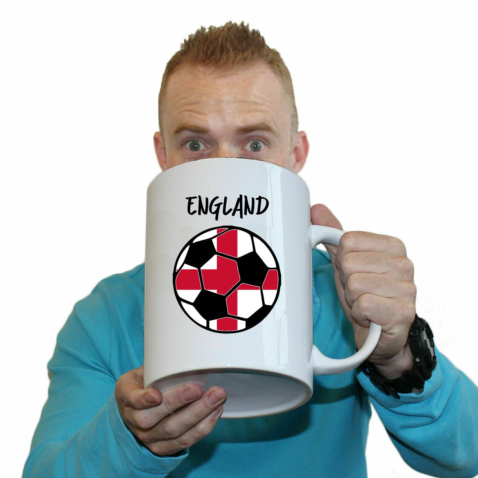 England Football - Funny Giant 2 Litre Mug