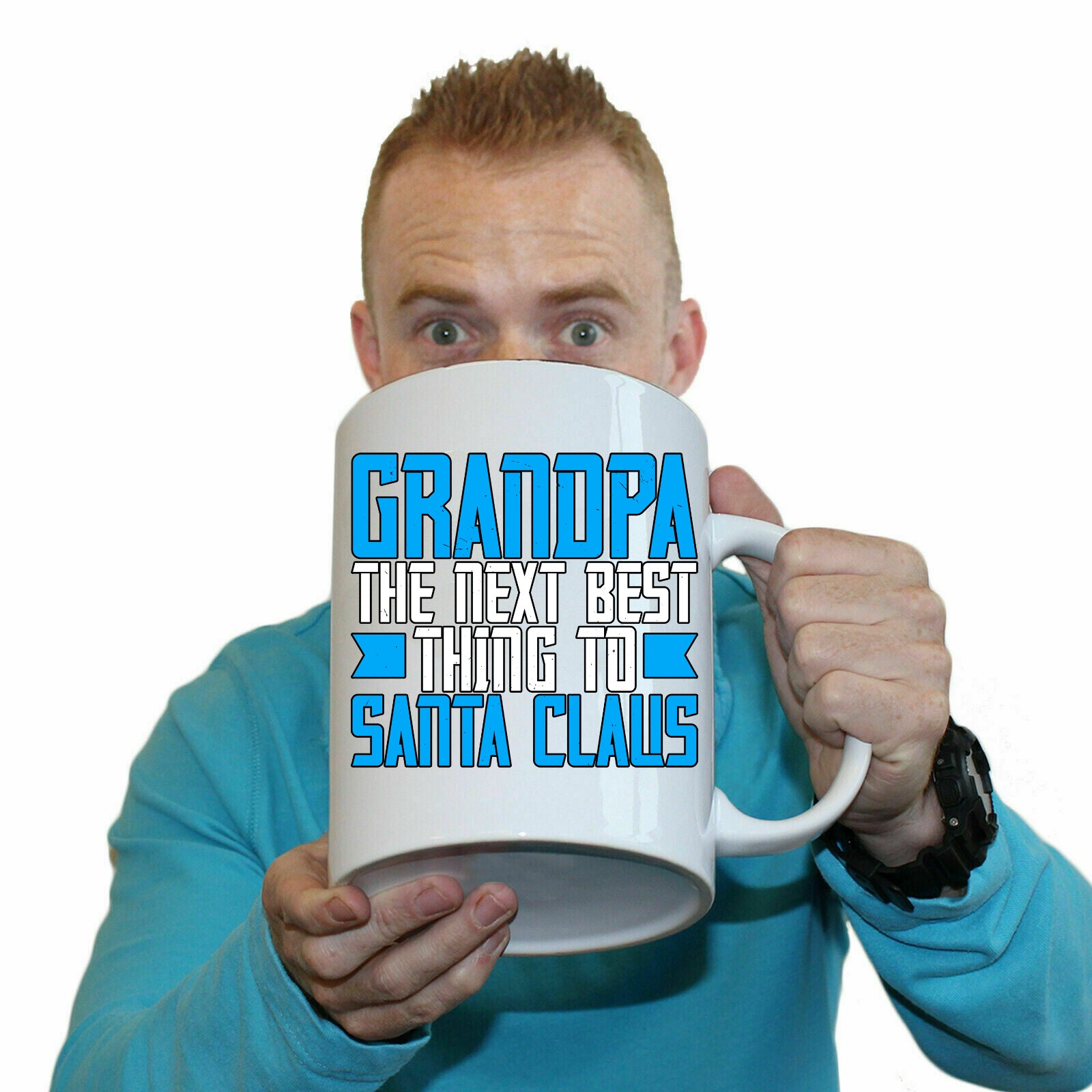 Grandpa Santa Claus - Funny Giant 2 Litre Mug