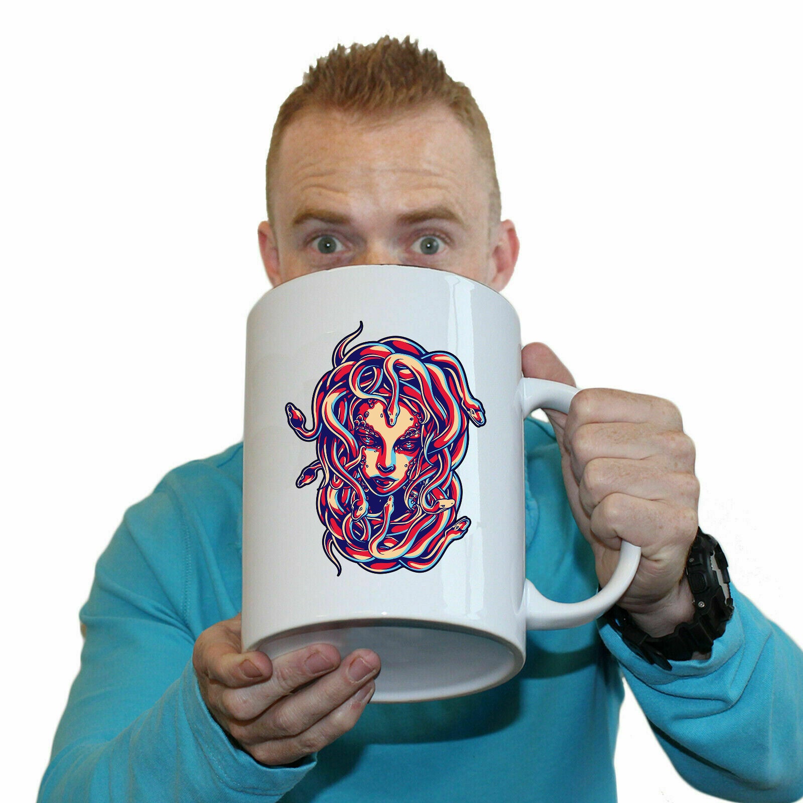 Medusa - Funny Giant 2 Litre Mug