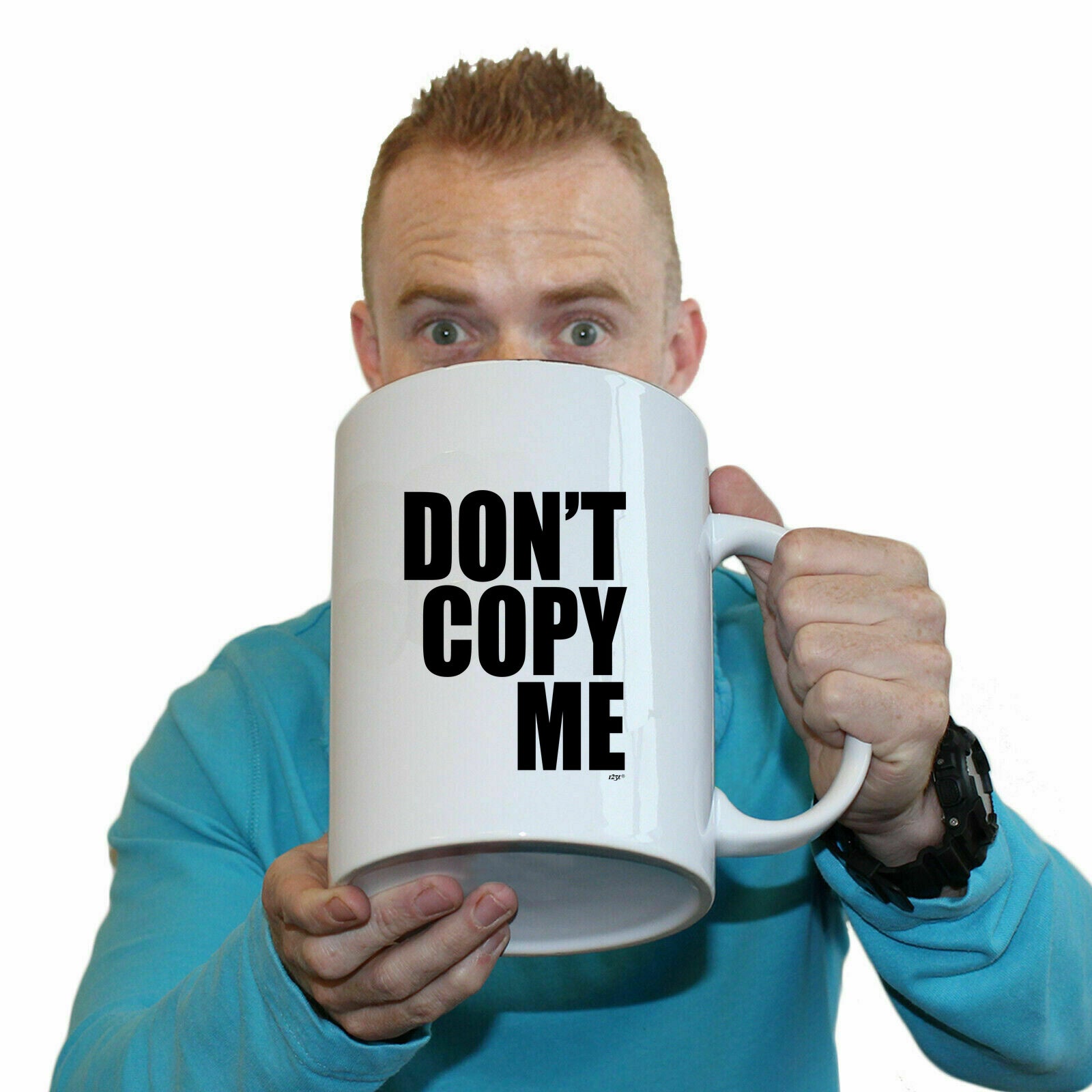 Dont Copy Me - Funny Giant 2 Litre Mug