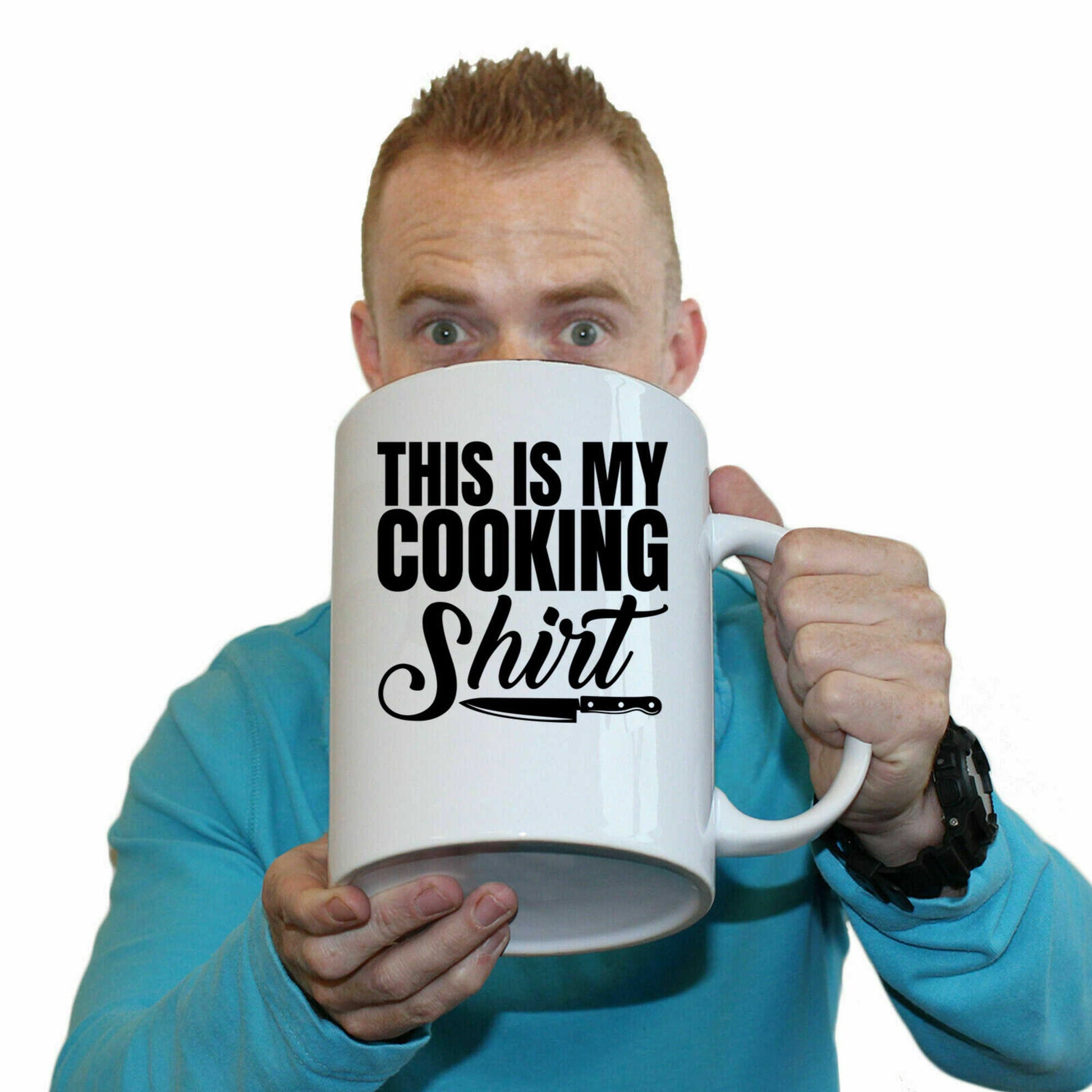 This Is My Cooking Shirt Chef Kichen - Funny Giant 2 Litre Mug