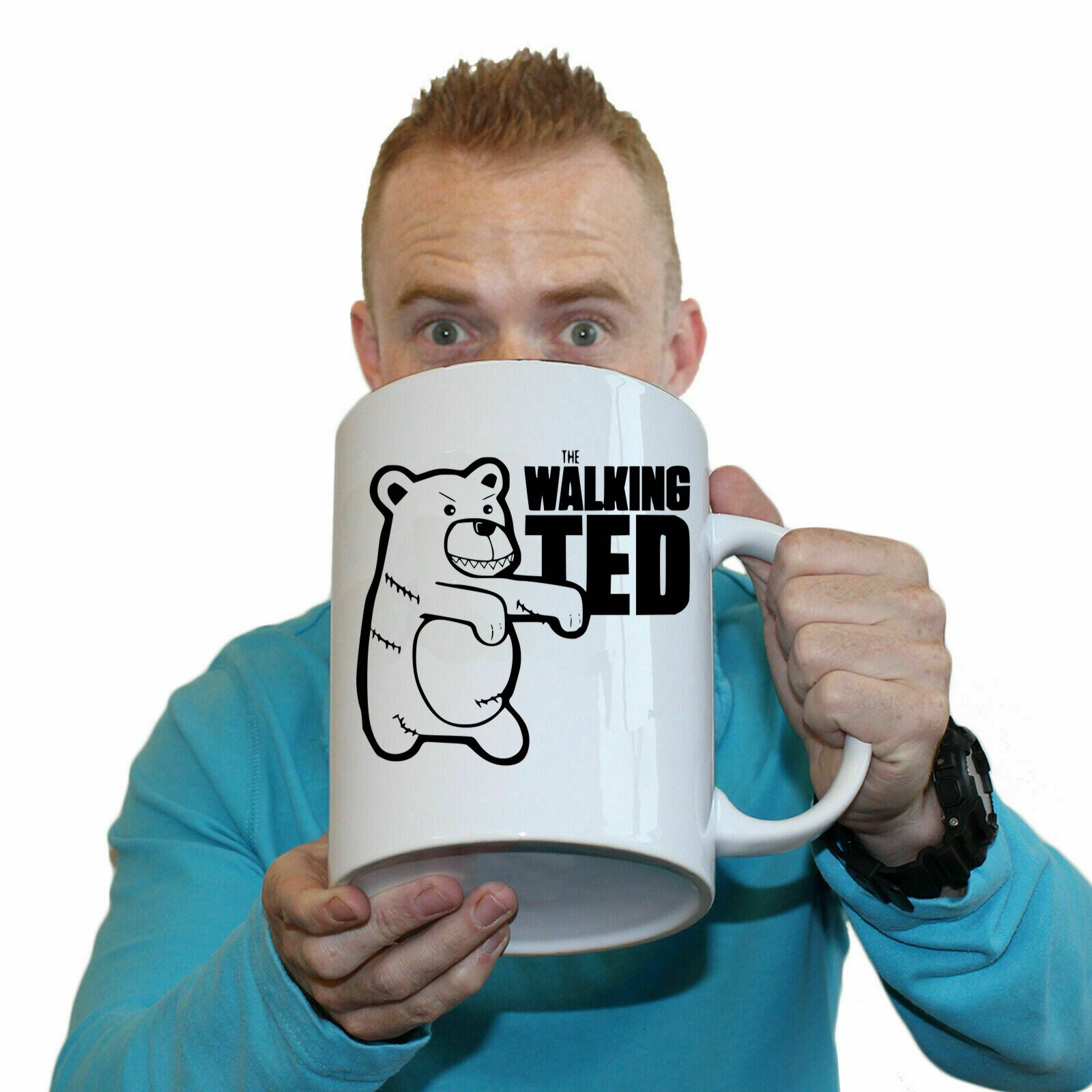 Walking Ted Teddy Bear - Funny Giant 2 Litre Mug