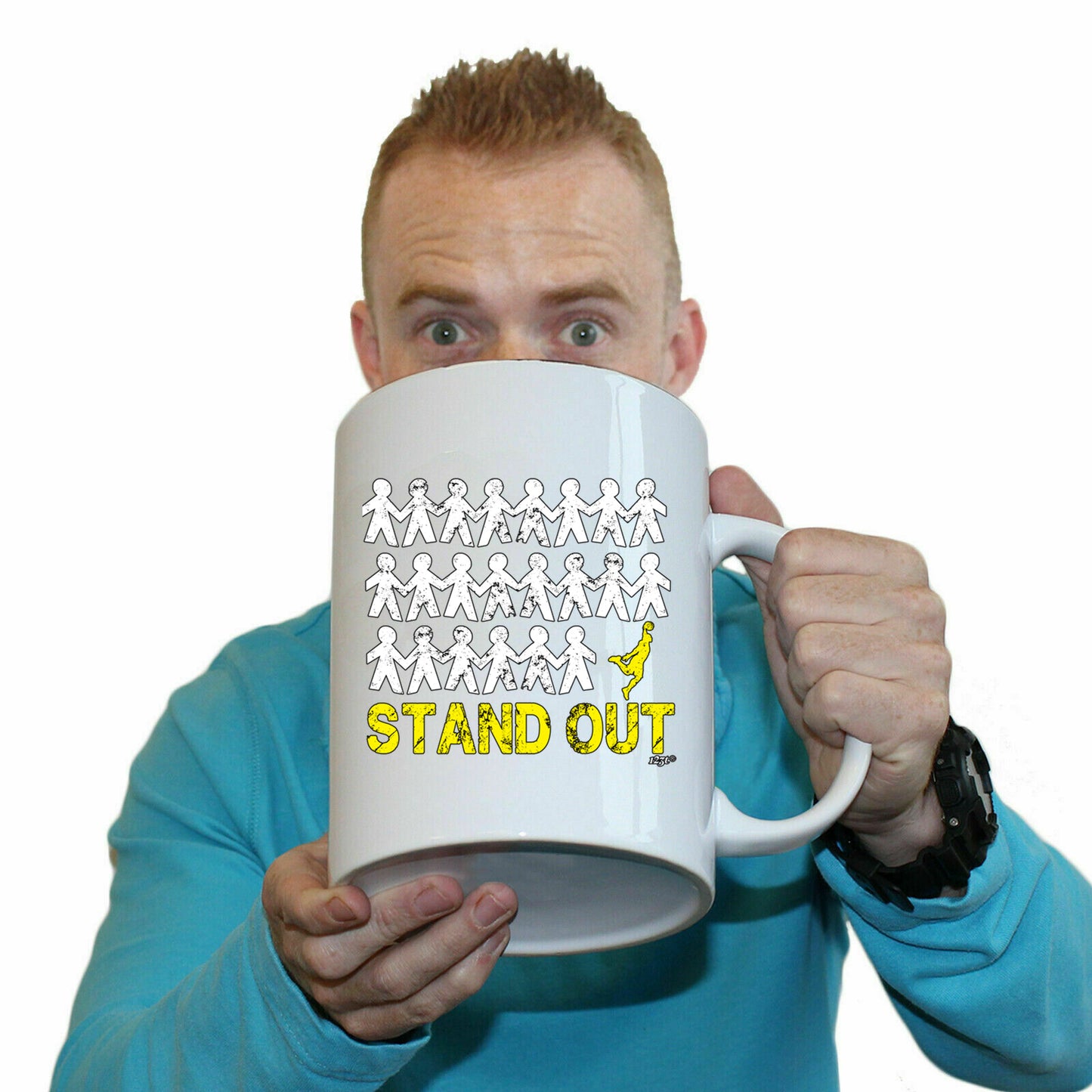 Stand Out Basketball - Funny Giant 2 Litre Mug