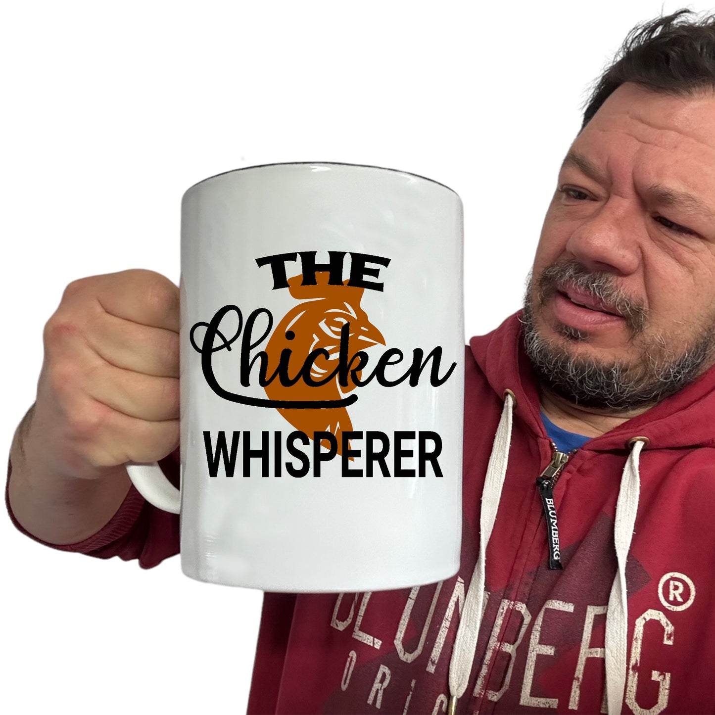 The Chicken Whisperer Funny Coop Fashion - Funny Giant 2 Litre Mug