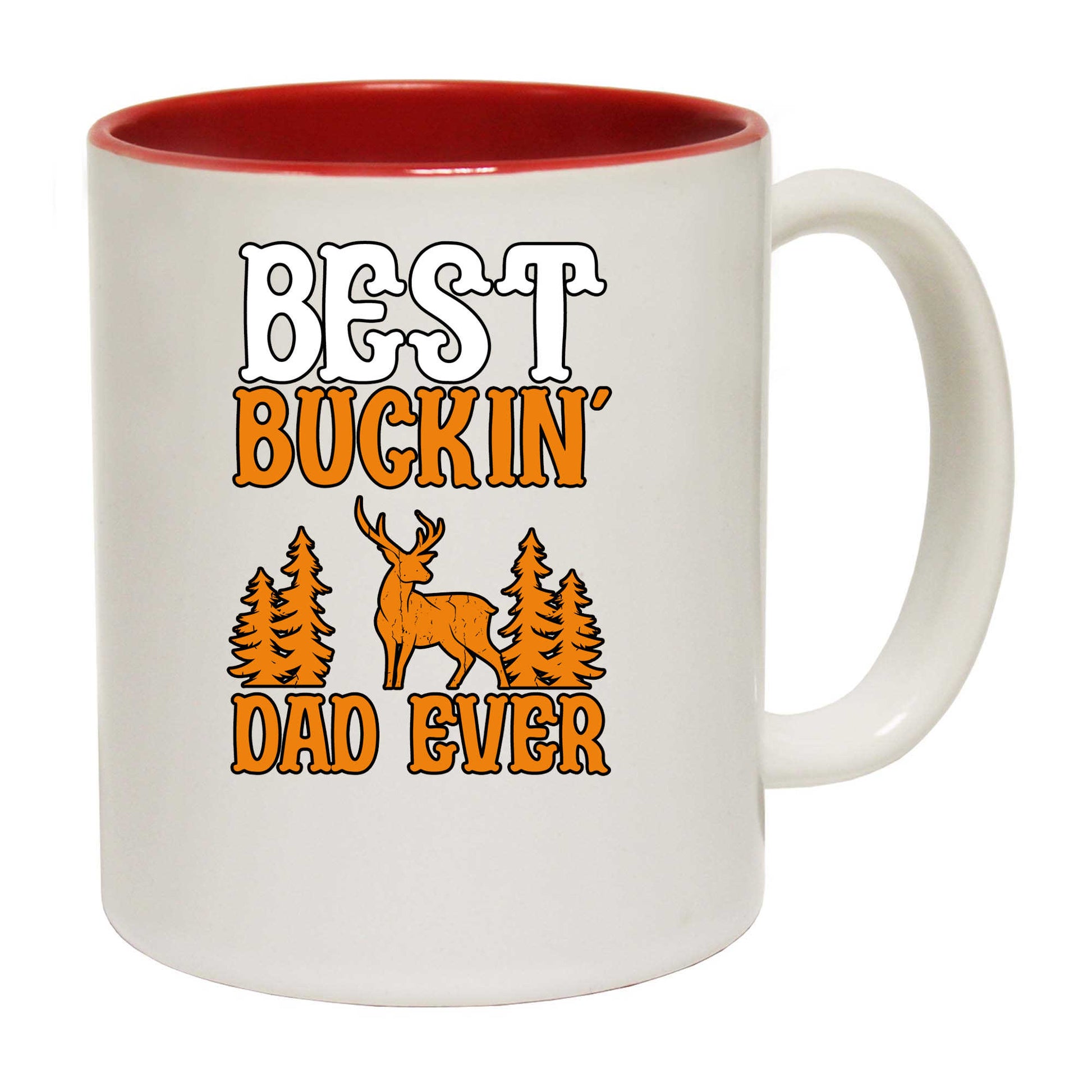 Best Buckin Dad Ever Deer - Funny Coffee Mug