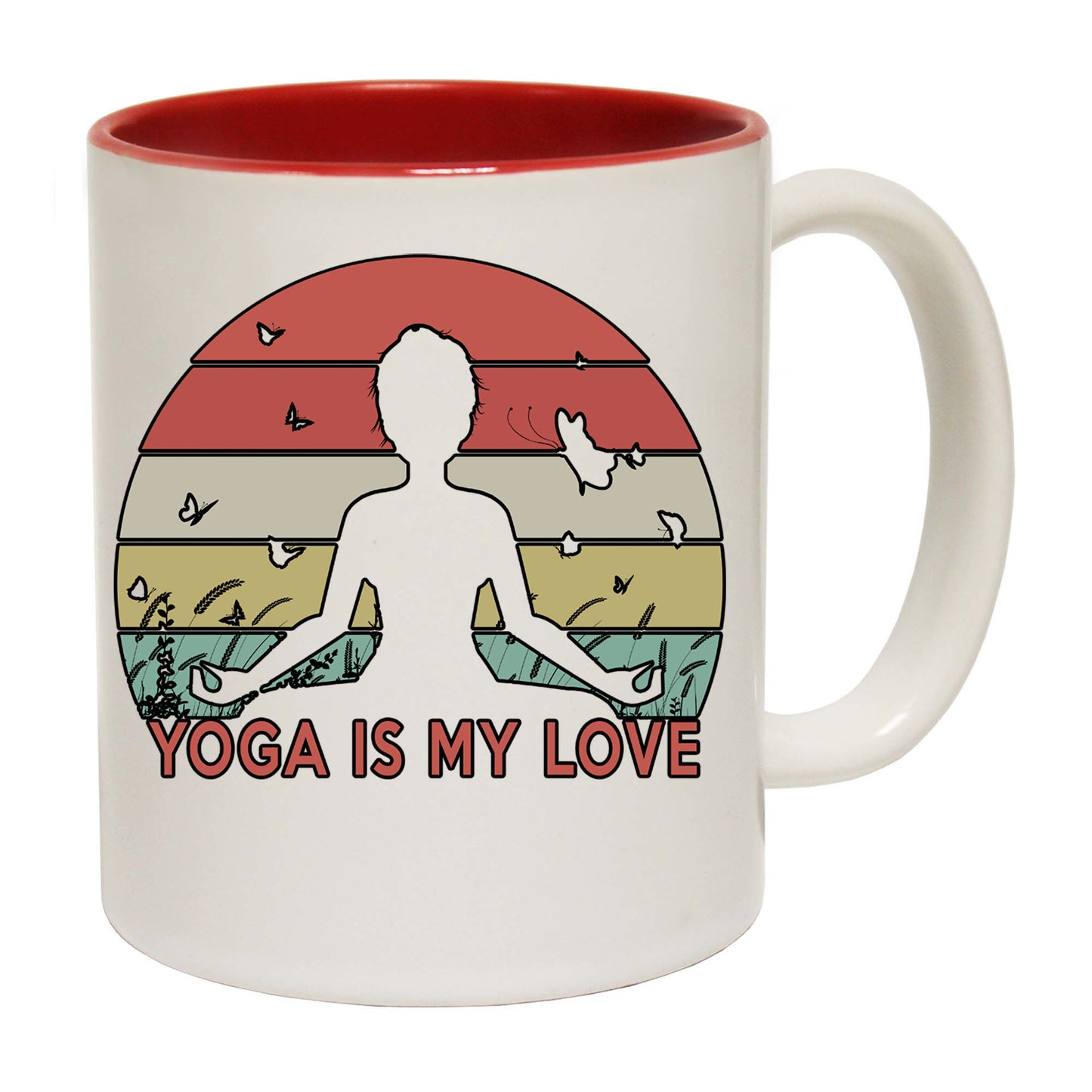 Yoga Is My Love - Funny Coffee Mug