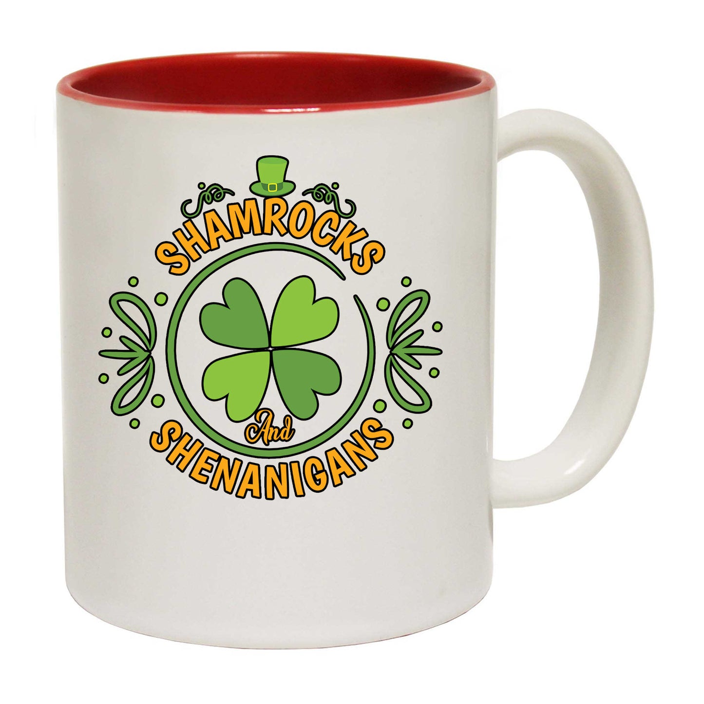 Shamrocks And Shenanigans Irish St Patricks Day Ireland - Funny Coffee Mug