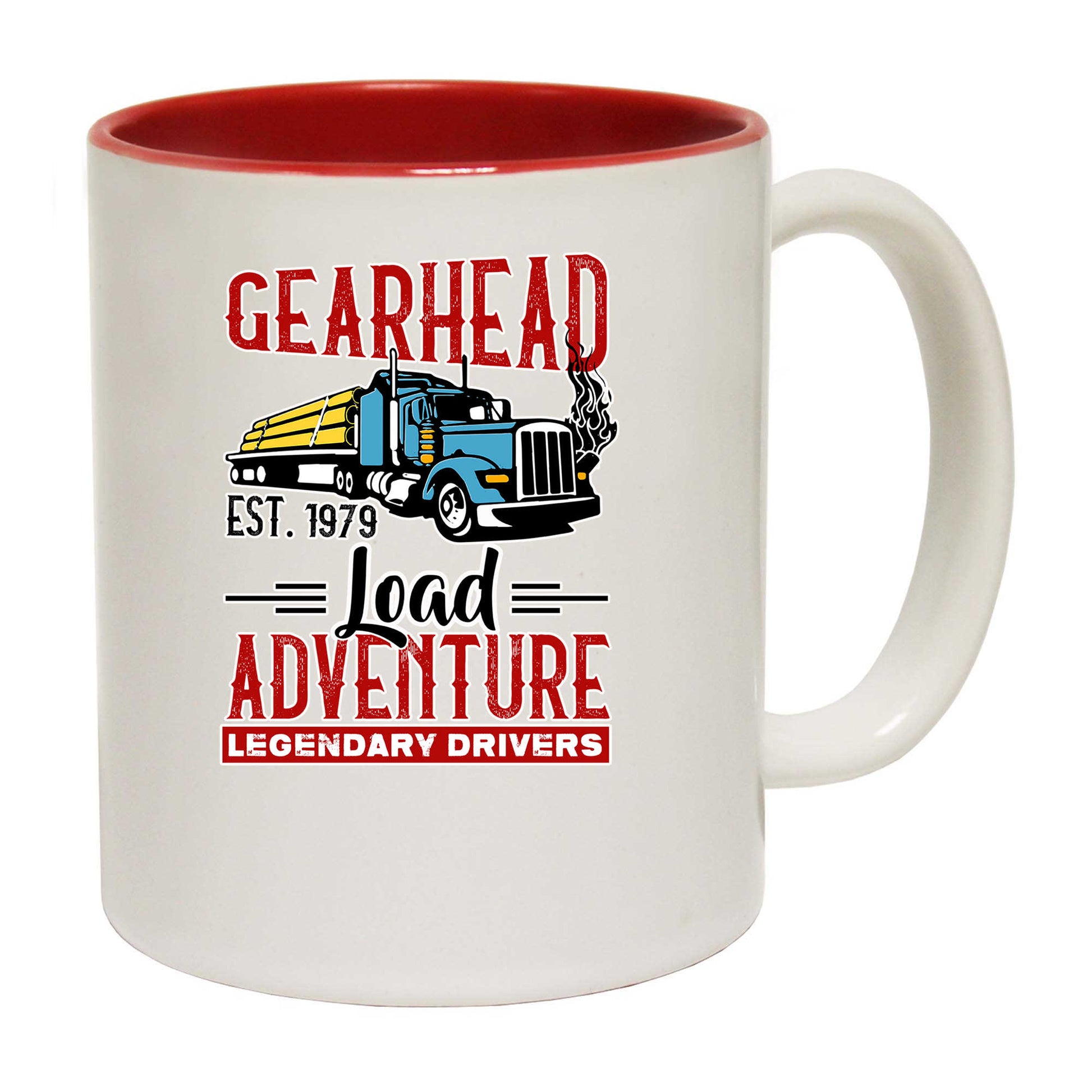 Gearhead Load Adventure Legendary Drivers Truck - Funny Coffee Mug