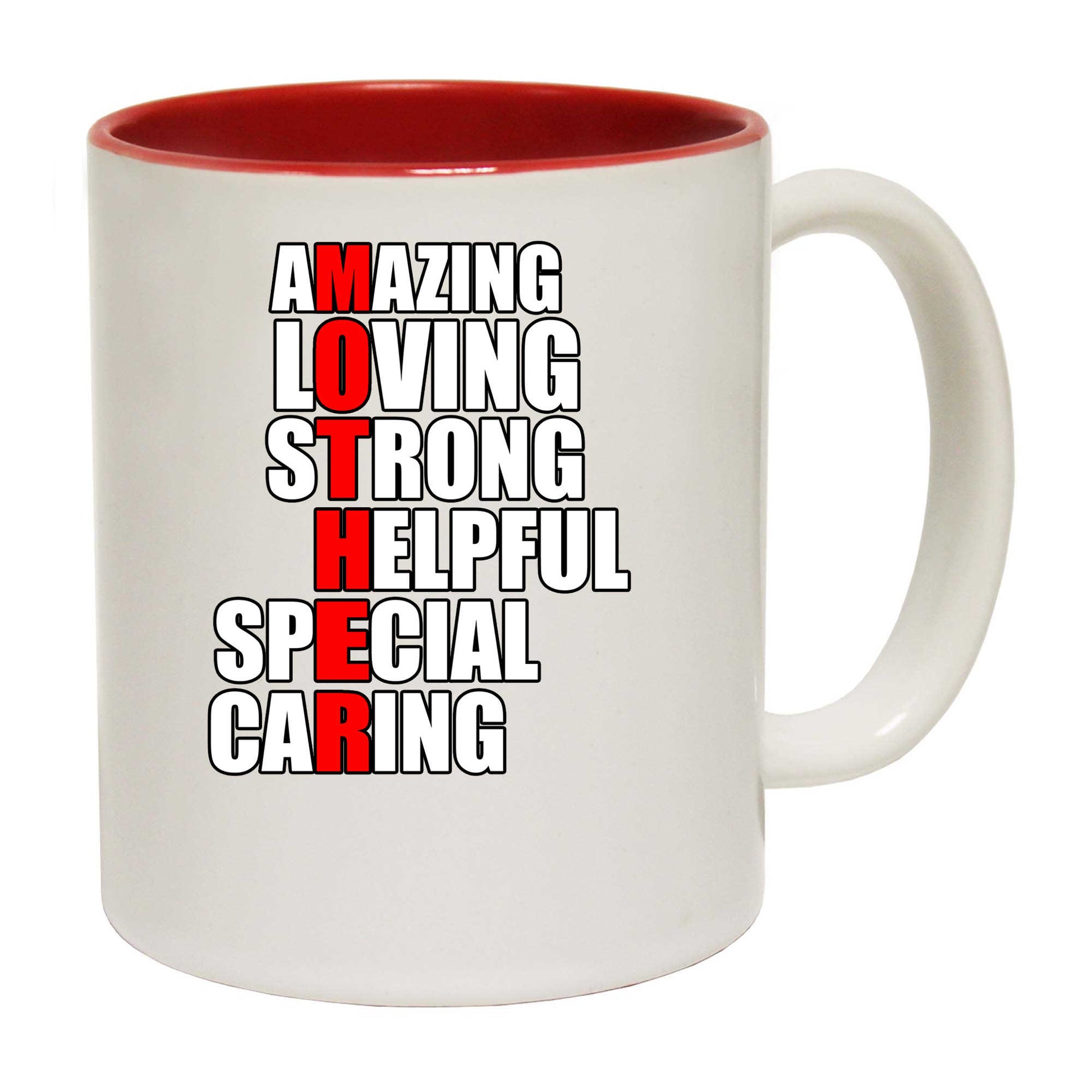 Mother V2 Special Caring Mum Mothers Day - Funny Coffee Mug