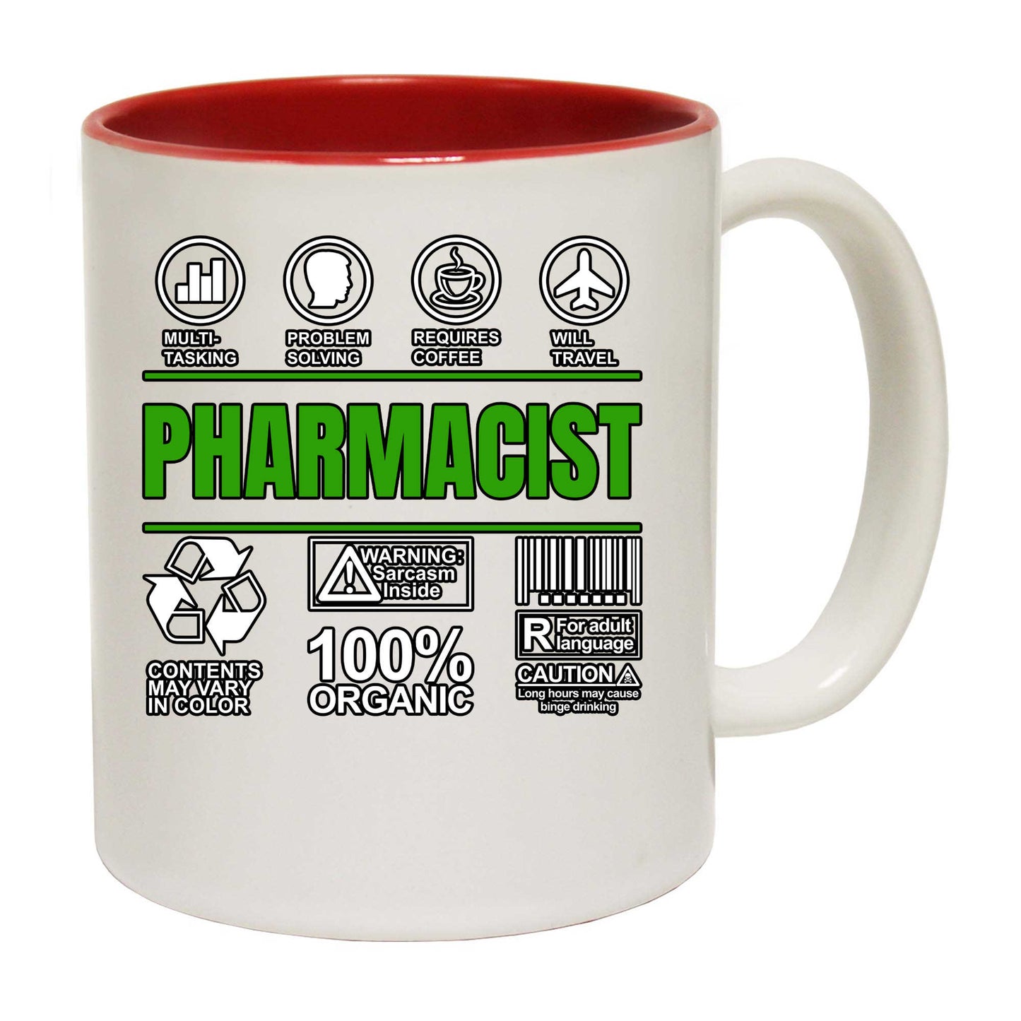 Pharmacist Sarcastic Humour - Funny Coffee Mug