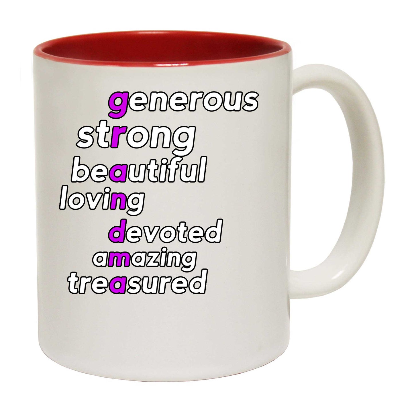 Grandma Letters Grandmother Mothers Day - Funny Coffee Mug