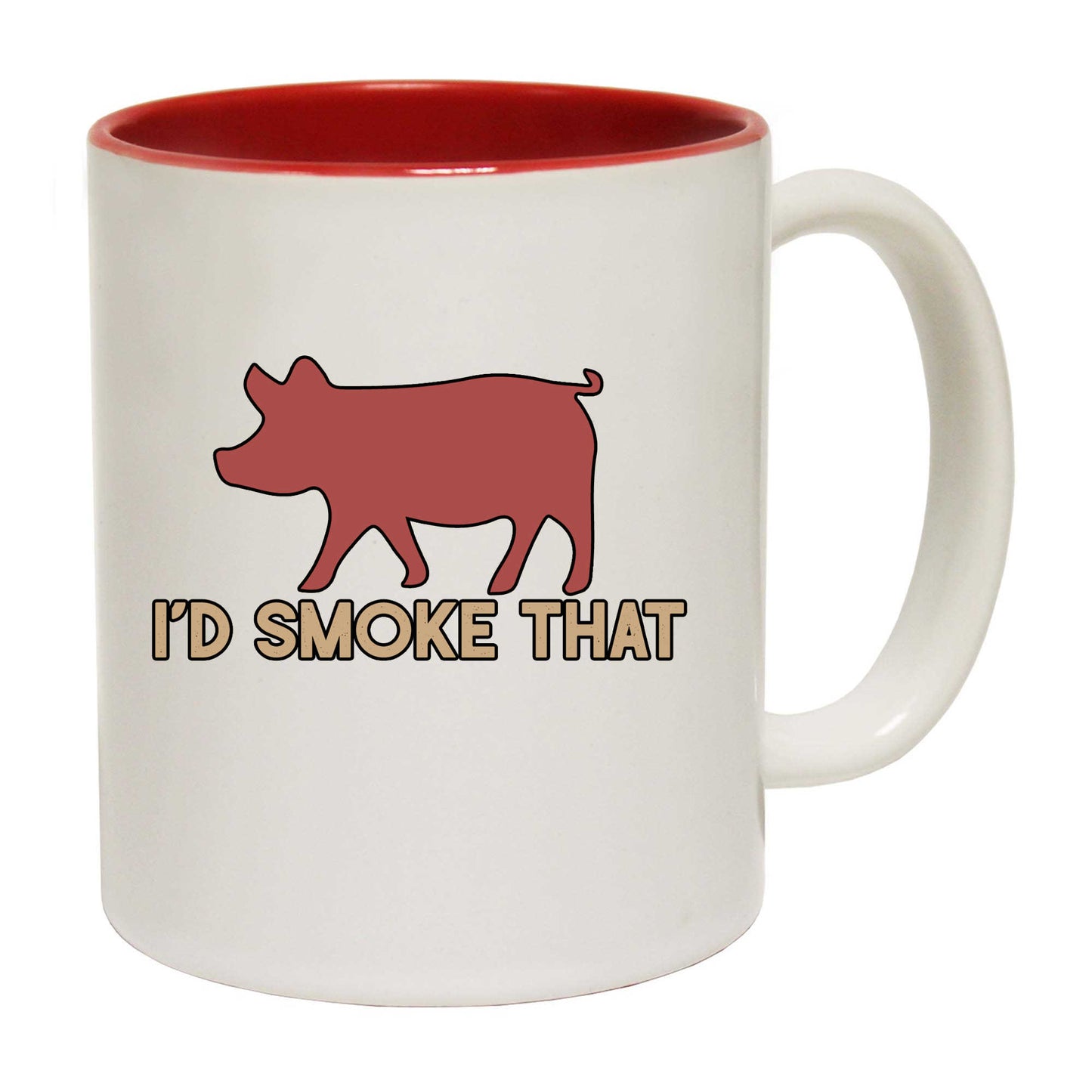 Id Smoke That Pig Chef Cooking Bacon - Funny Coffee Mug