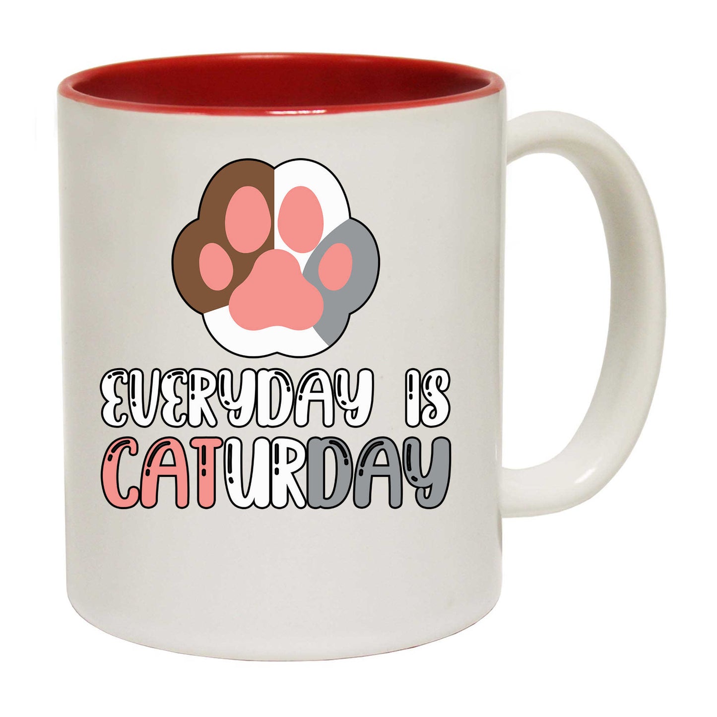 Everyday Is Caturday Cat Cats - Funny Coffee Mug