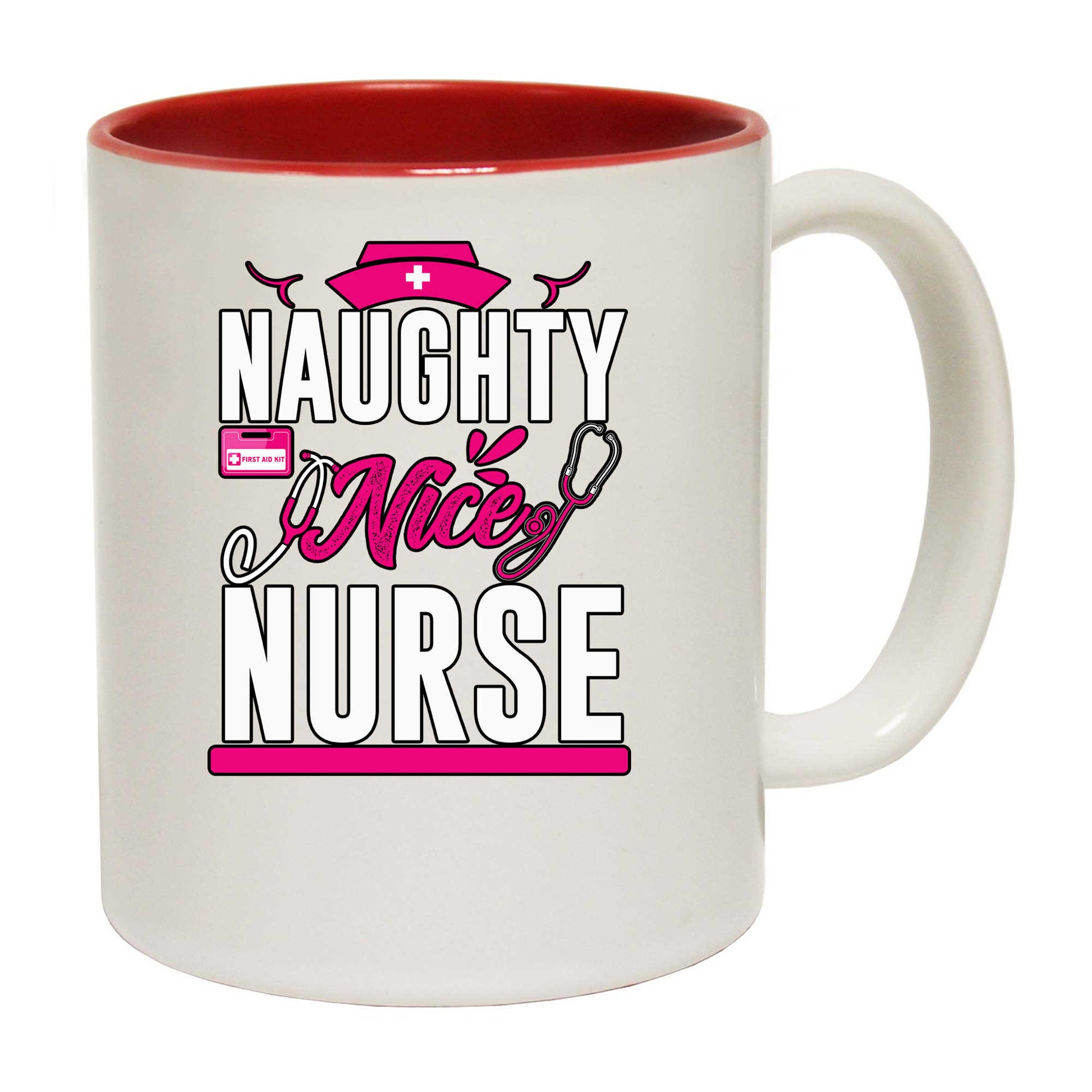 Naughty Nice Nurse - Funny Coffee Mug