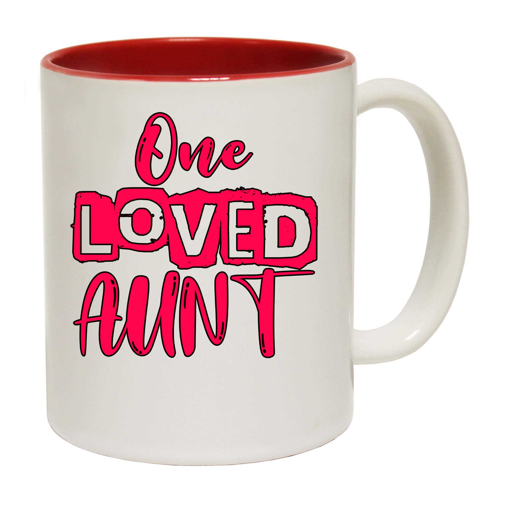 One Loved Aunt Auntie - Funny Coffee Mug