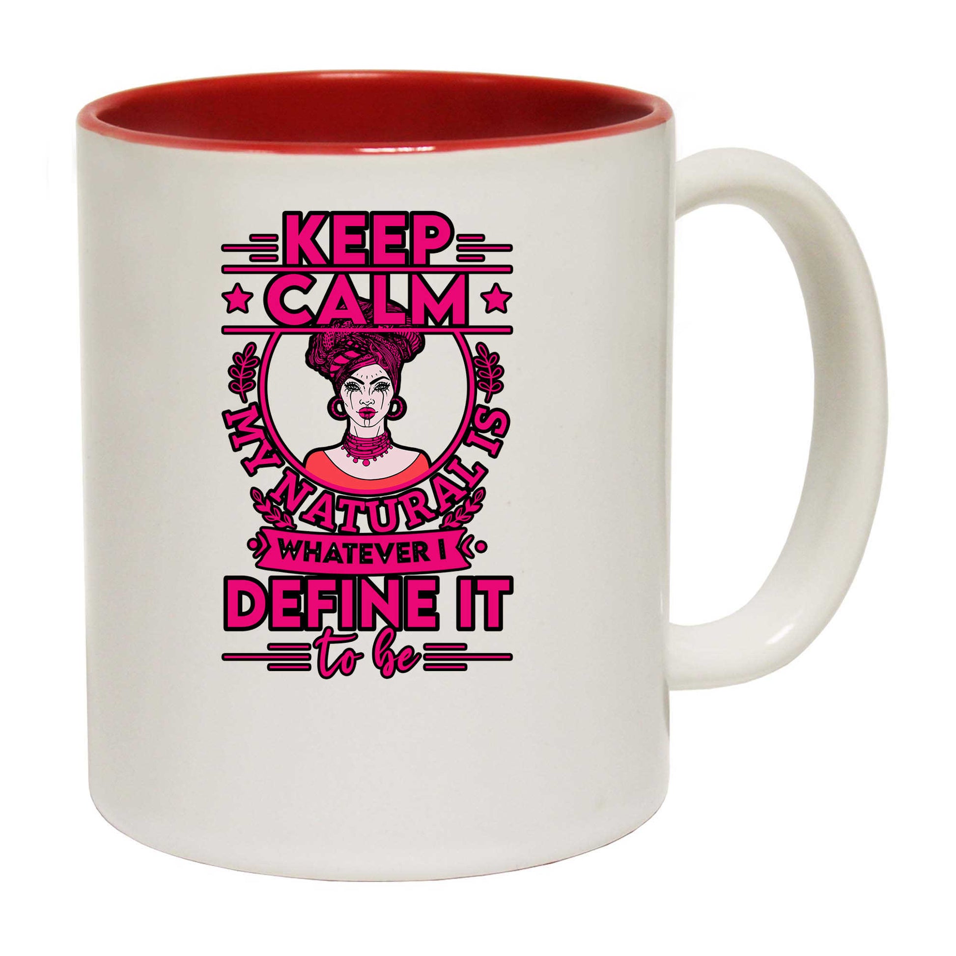 Keep Calm My Nutural Afro - Funny Coffee Mug